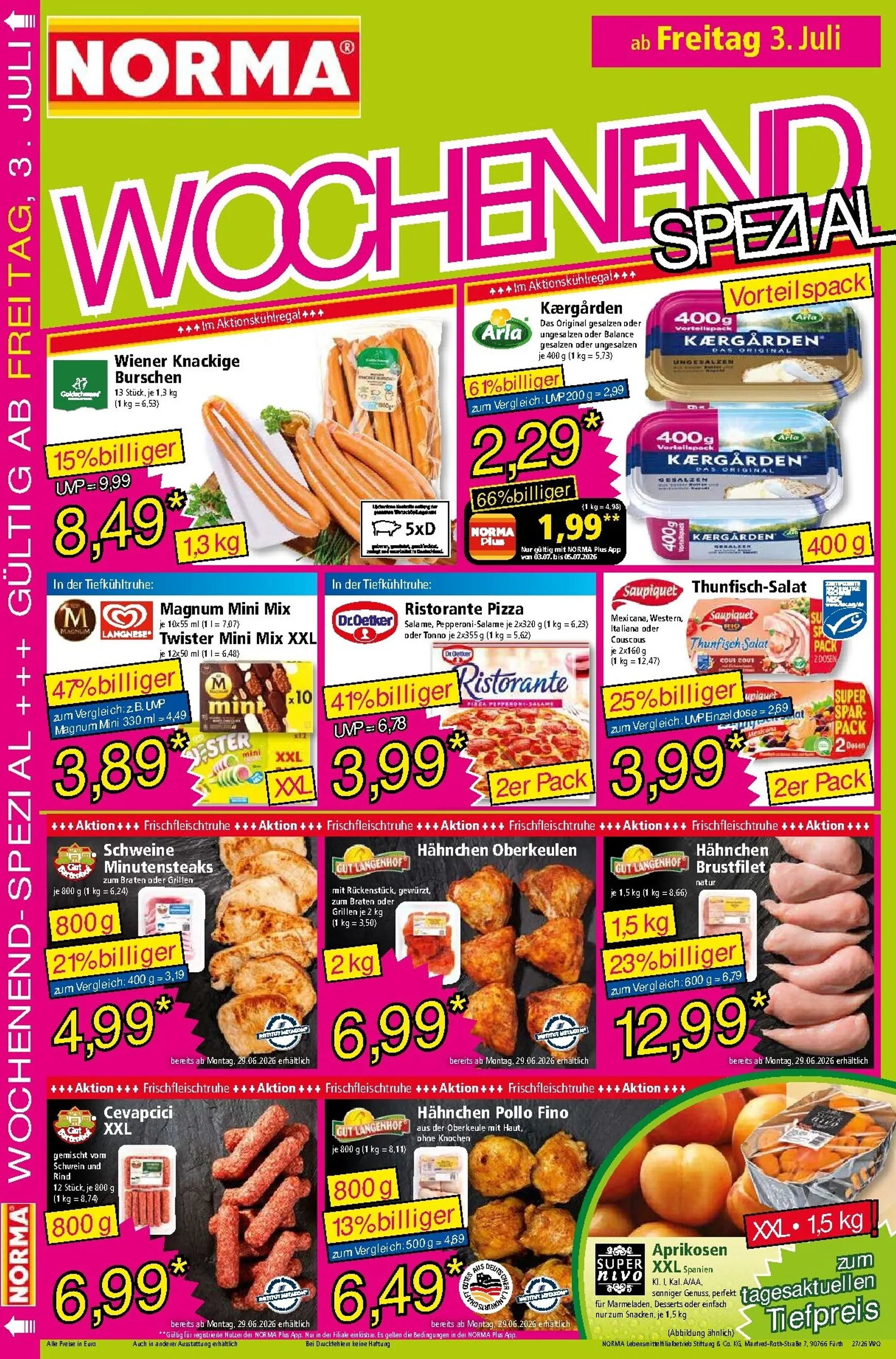 Norma Prospekt – von Montag 29.06.2026 bis Sonntag 05.07.2026 von 29. Juni bis 5. Juli 2026 - Prospekt seite 16