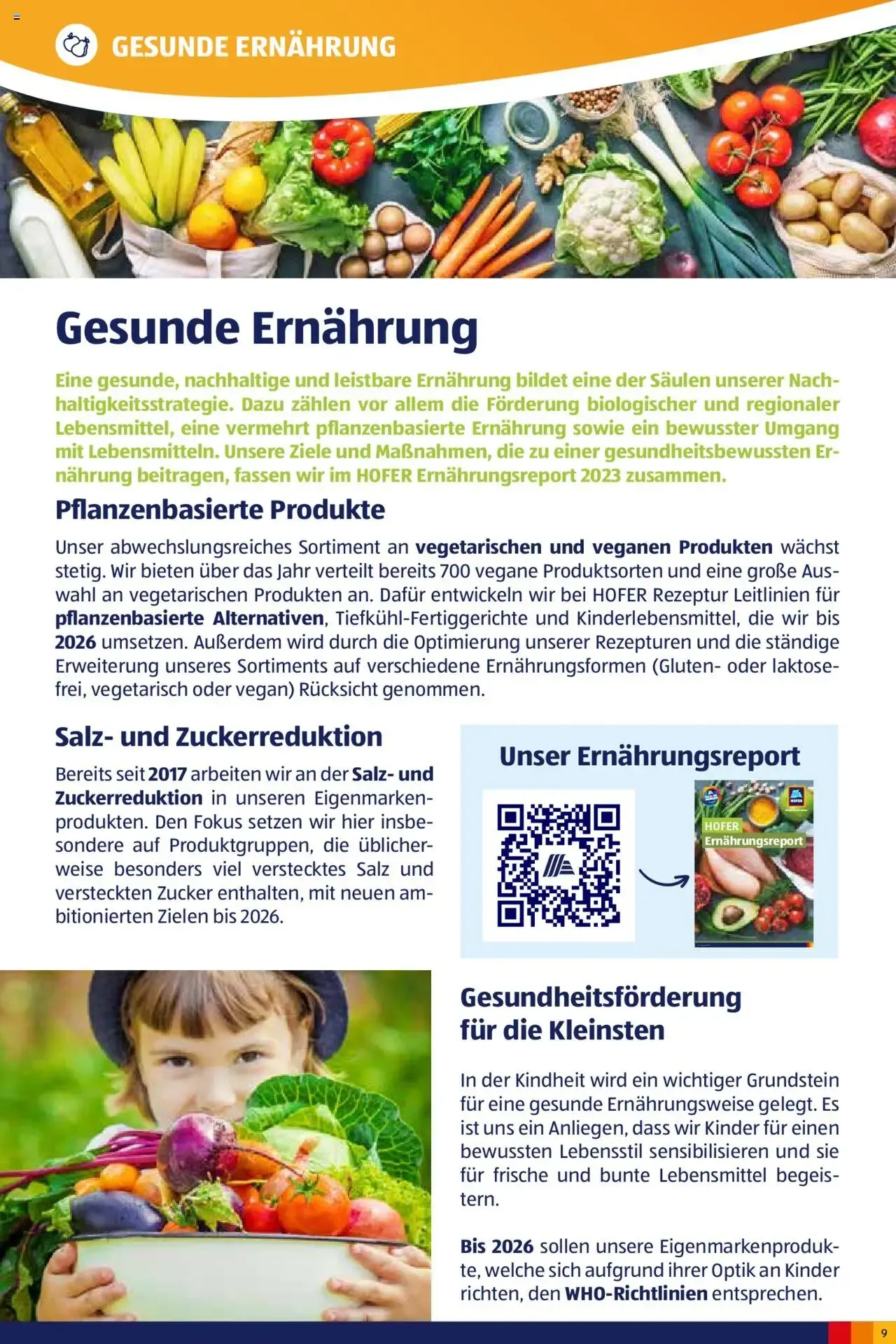 HOFER - GUTES MORGEN! HEUTE FÜR MORGEN von 2. Oktober bis 2. Oktober 2026 - Flugblätt seite  9