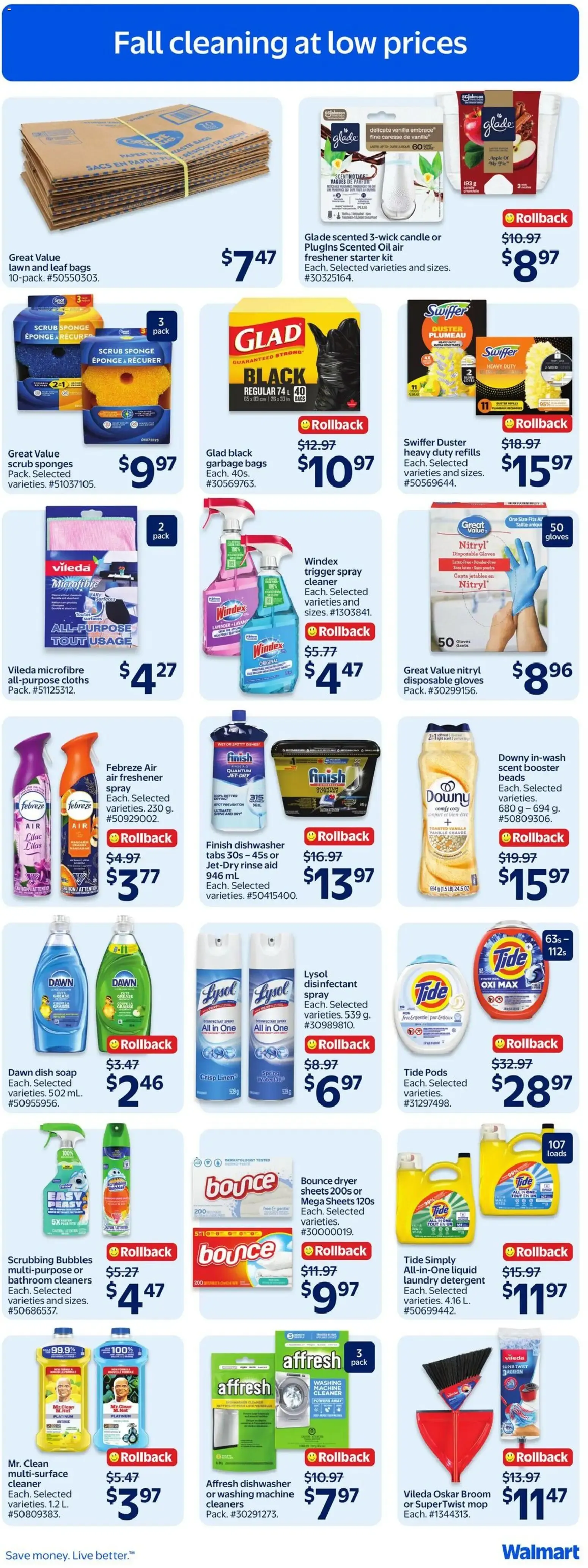 Walmart weekly flyer from Sep 10, 2026 > weekly specials & deals from September 10 to September 16 2026 - flyer page 10