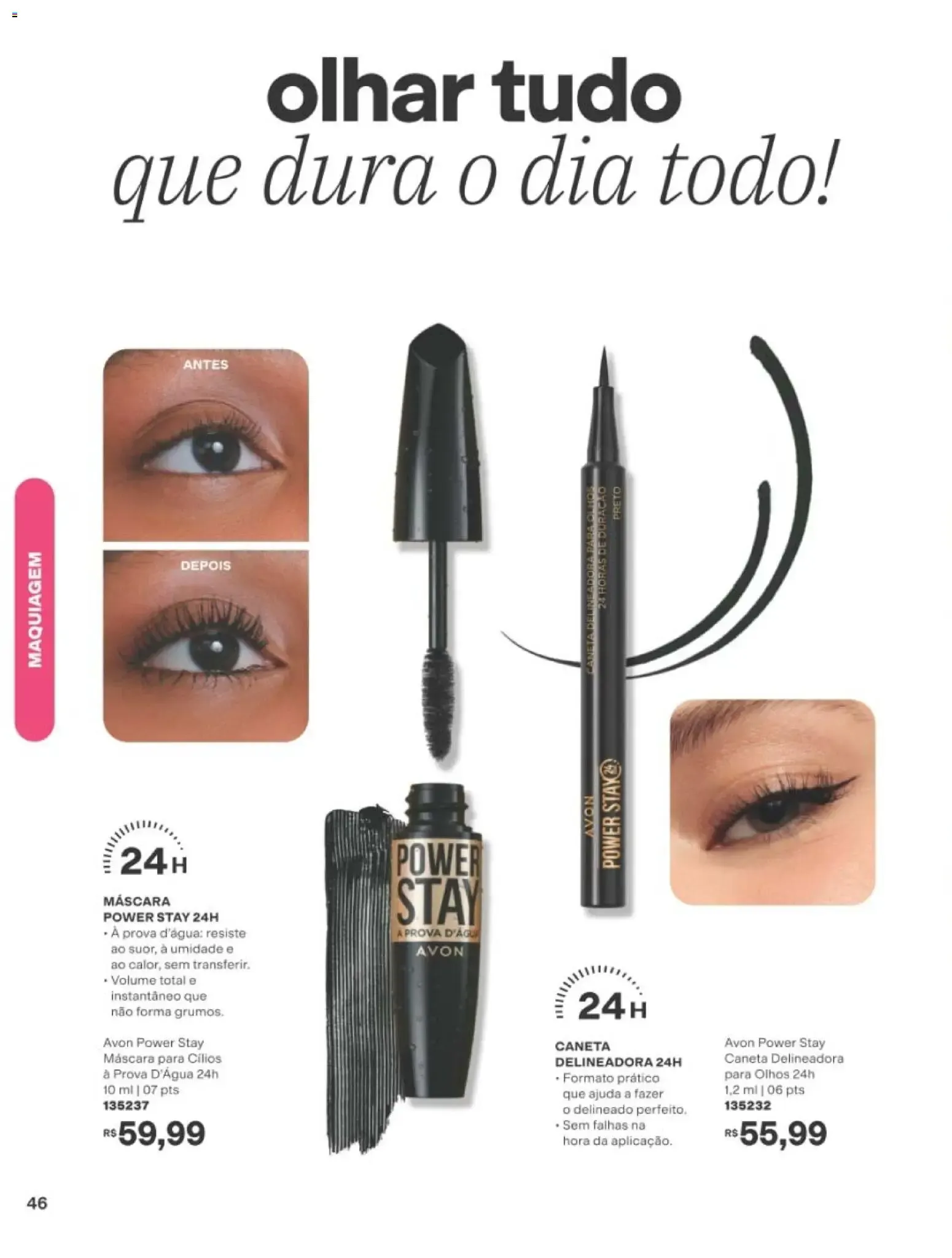 Encarte de Revista Avon folheto - Campanha 13 de 10/08/2026 | Promoção Online 10 de agosto até 31 de agosto 2026 - Pagina 46