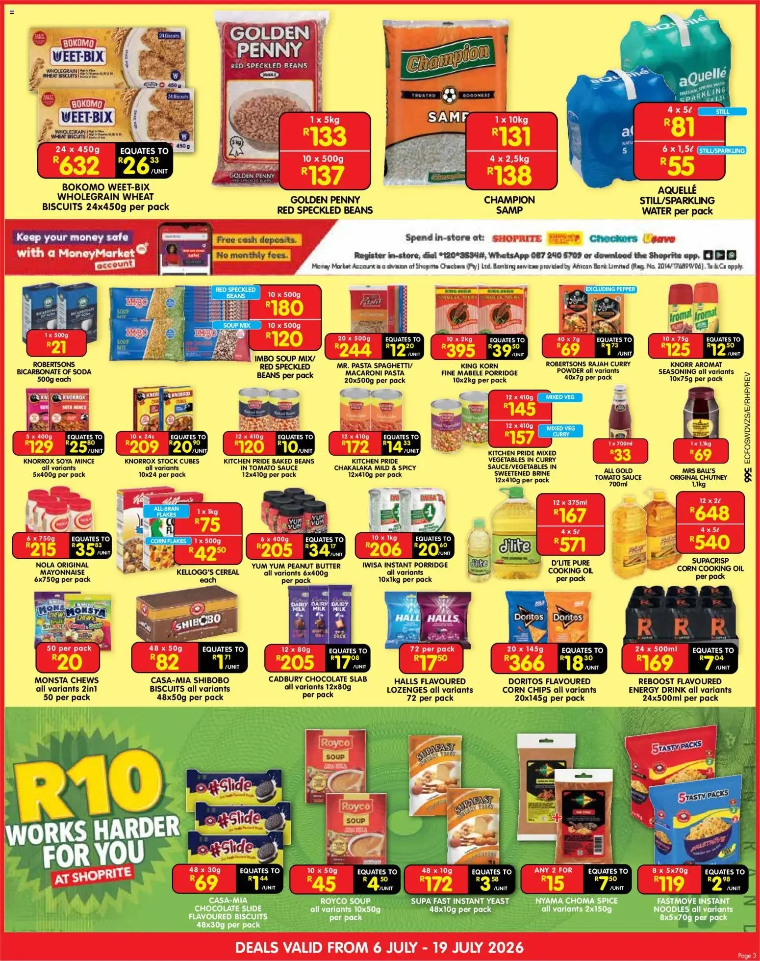 Shoprite Cash & Carry - Load Up for Less Offers from 6 July to 19 July 2026 - Catalogue Page 3