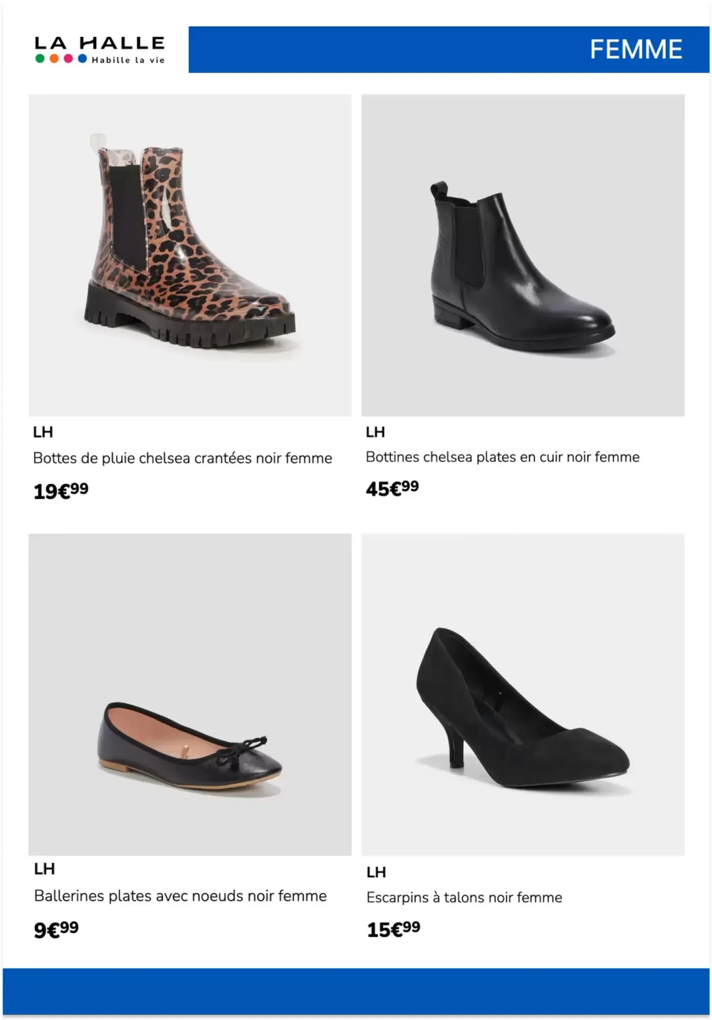 La Halle - Chaussures pour toute la famille du 21 octobre au 27 octobre 2026 - Catalogue page 4