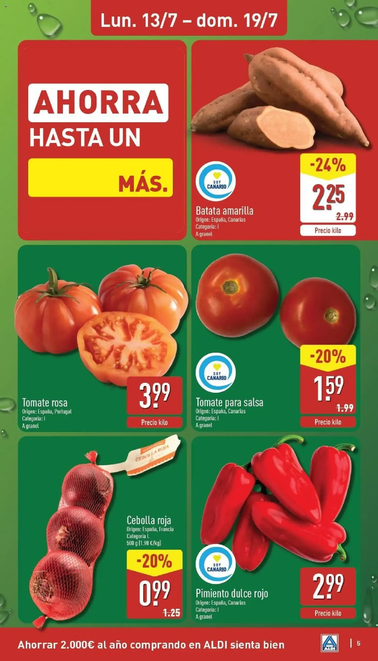 Catálogo de Aldi | 4 Años en Canarias 13 de julio al 19 de julio 2026 - Página 5