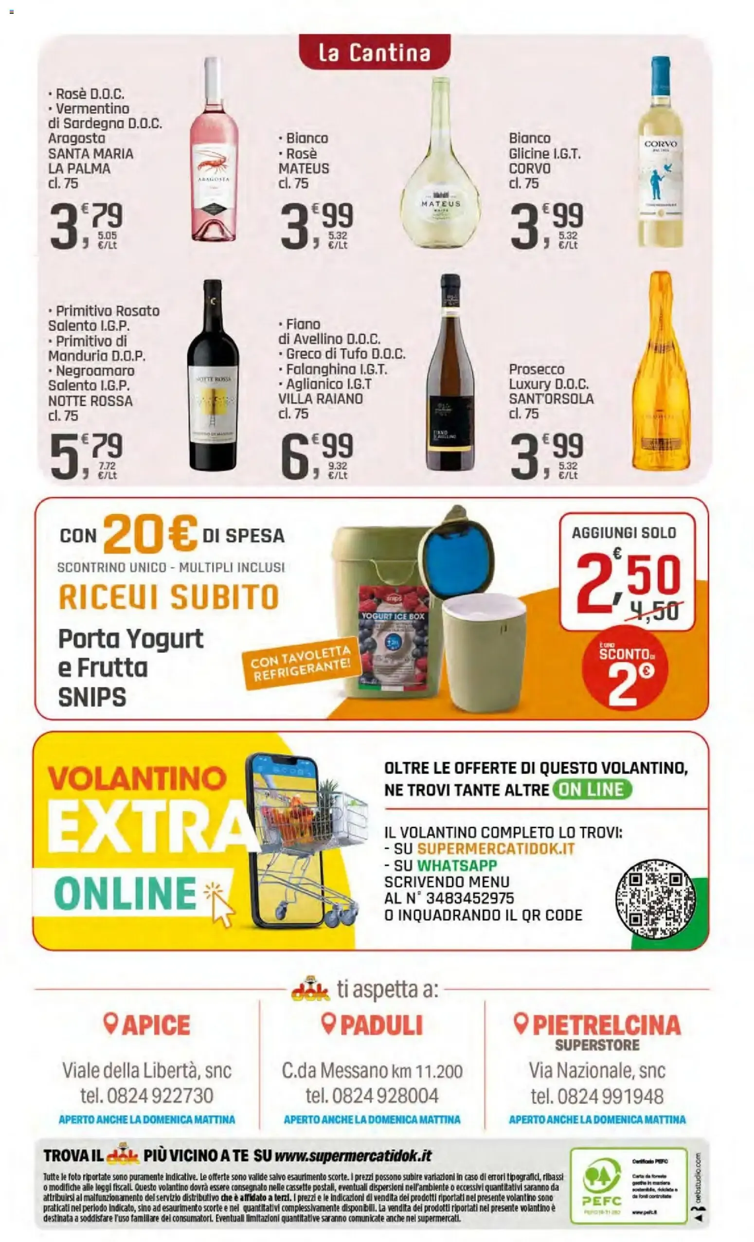 Nuovo DOK volantino Apice, Pietrelcina, Paduli dal 06/08/2026 > offerte anteprima 🛍️ da 6 agosto a 16 agosto di 2026 - Pagina del volantino 20