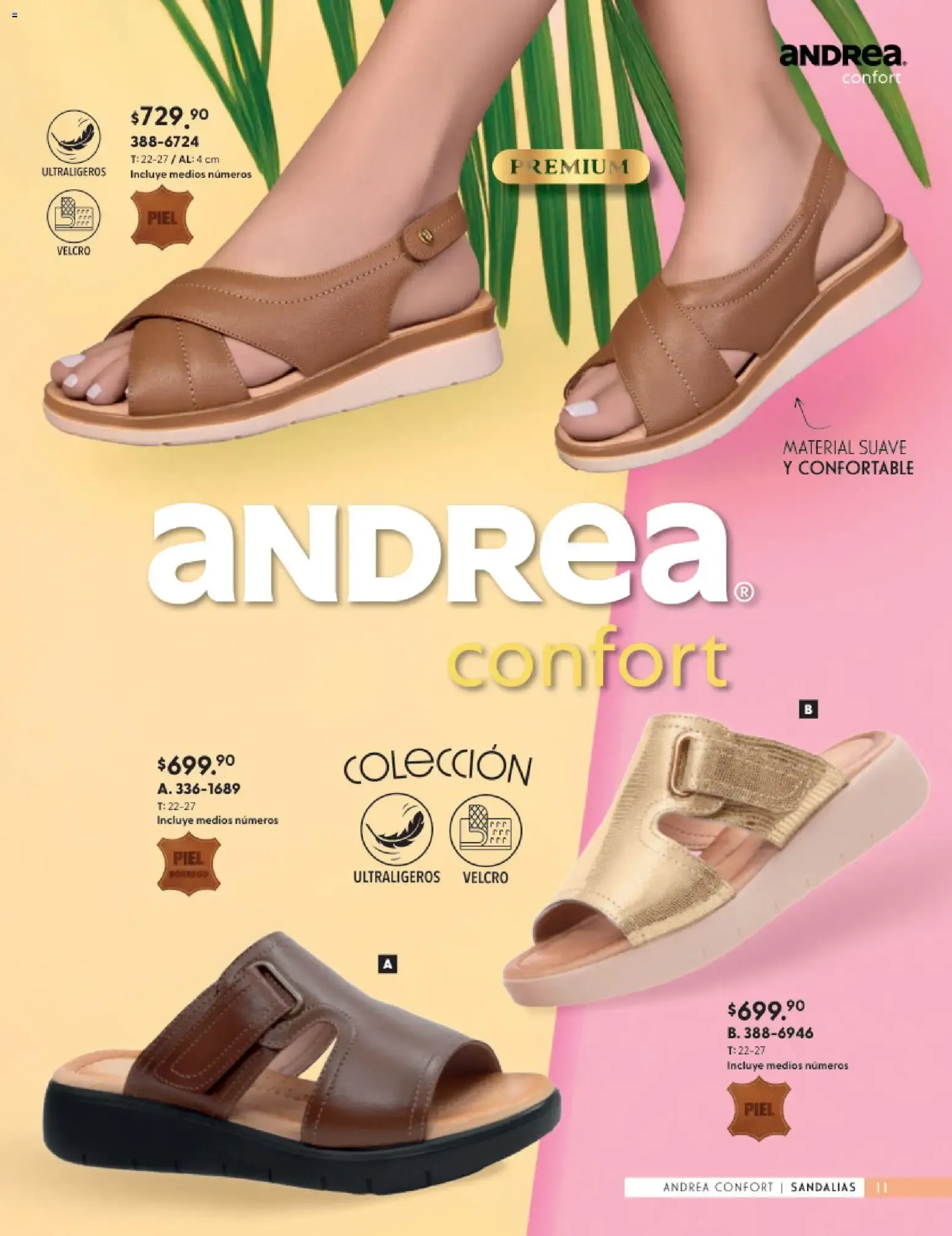 Catálogo de Andrea Confort Verano 2026 24 de mayo al 22 de agosto 2026 - Pagina 11