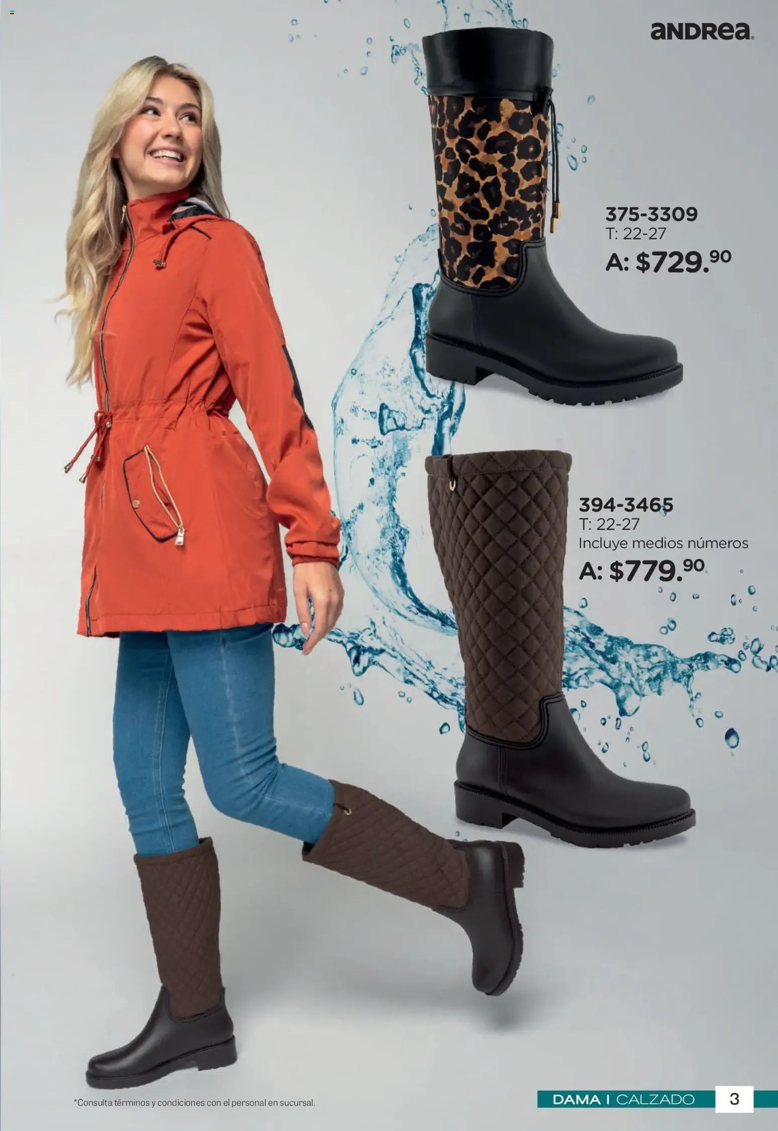 Catálogo de Andrea catálogo Botas de Lluvia 2026 - Catálogos en línea de 26/04 - 31/10 26 de abril al 31 de octubre 2026 - Pagina 3