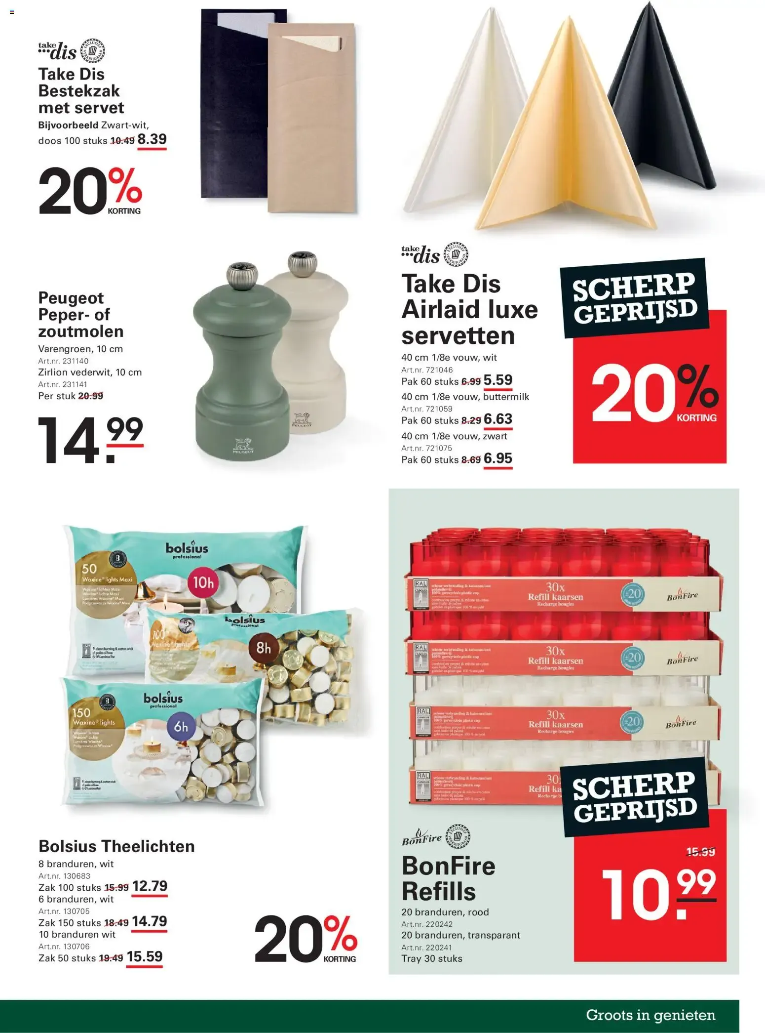Sligro NON-FOOD van 15 oktober tot 26 oktober 2026 - Folder pagina 3