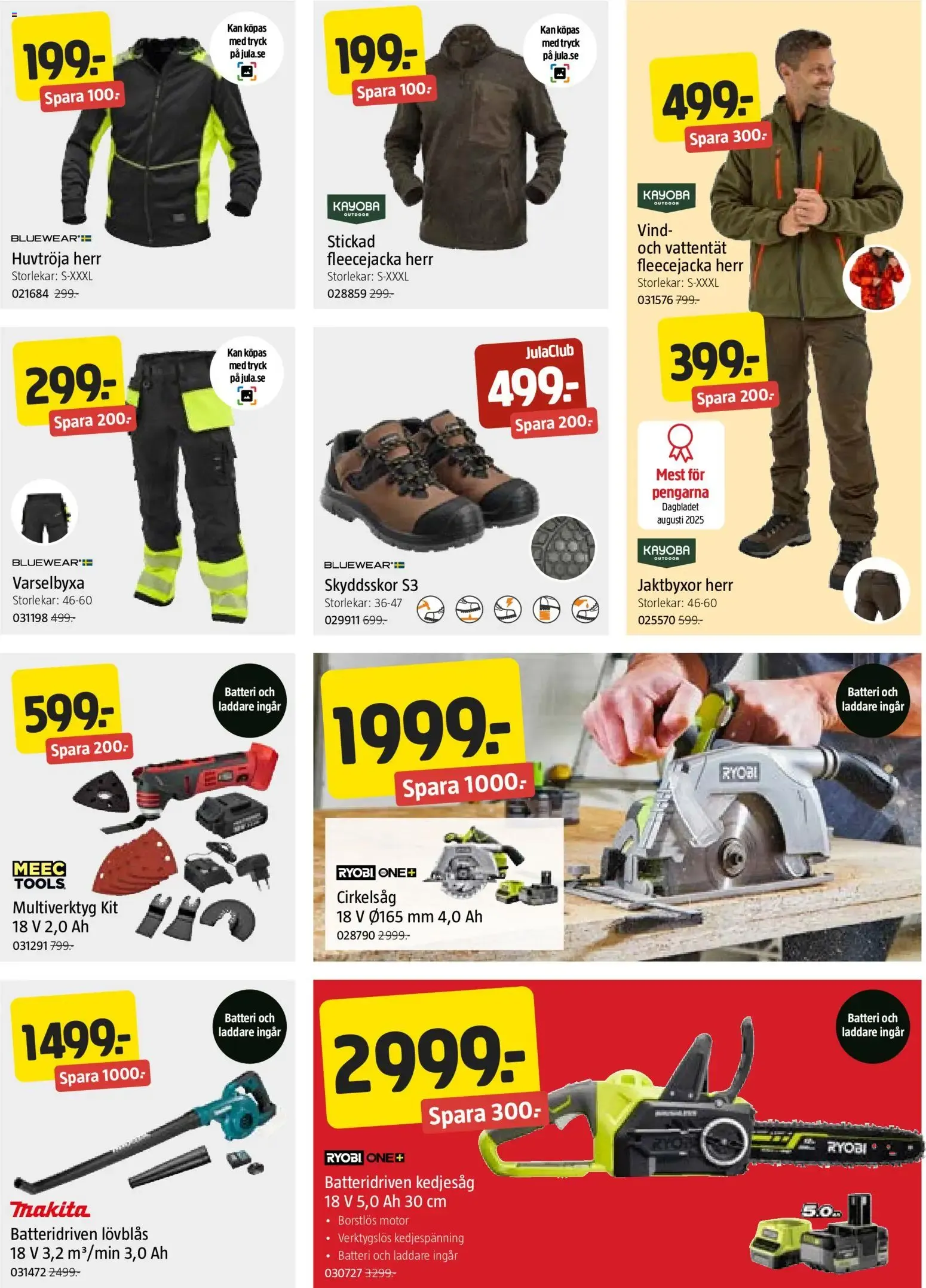 Jula erbjudanden från 10/09/2026 - 23/09/2026 > Reklamblad nuvarande rabatter från 10 september till 23 september 2026 - Reklamblad sidor 5