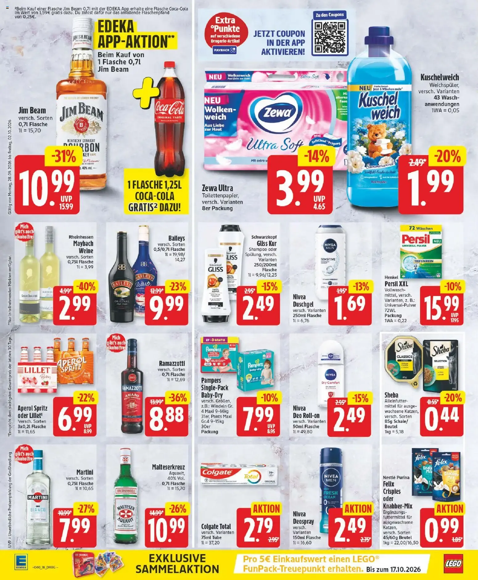 Edeka Prospekt (ab 28.09.2026) » Angebote Online von 28. September bis 2. Oktober 2026 - Prospekt seite 18