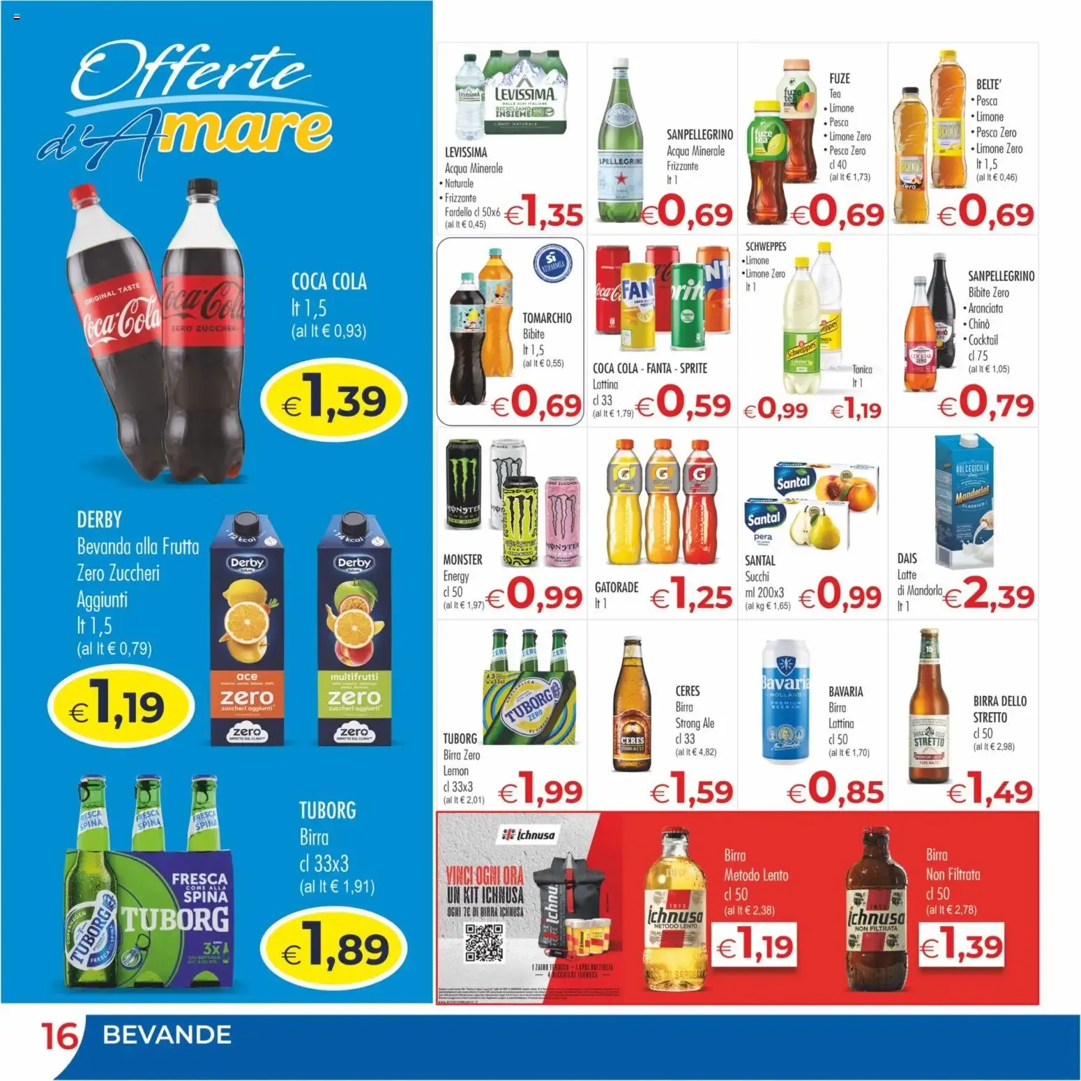 MerSi supermercati Offerte d'Amare da 15 luglio a 28 luglio di 2026 - Pagina del volantino 16