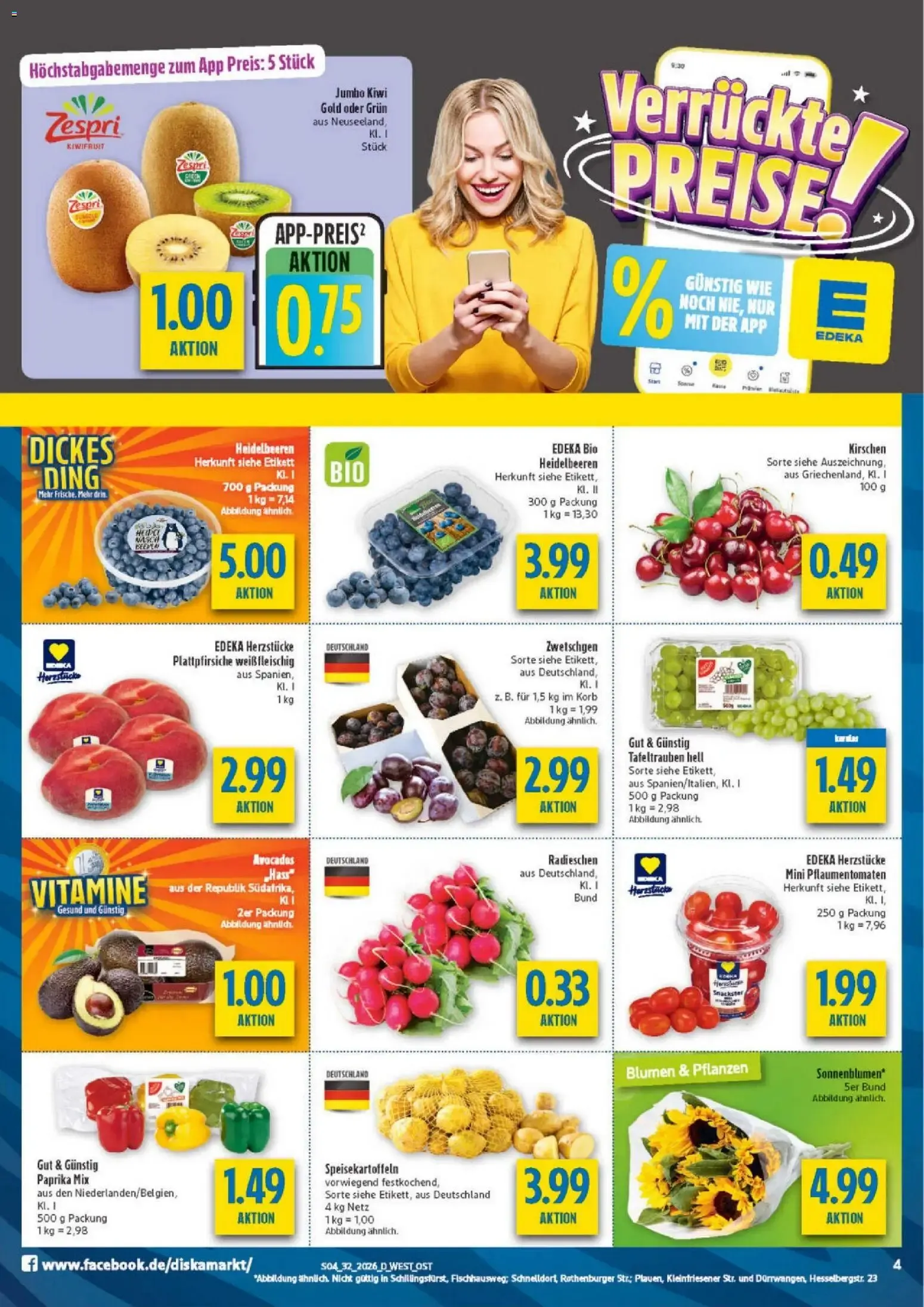Diska Prospekt (ab 03.08.2026) zum Blättern von 3. August bis 8. August 2026 - Prospekt seite 4