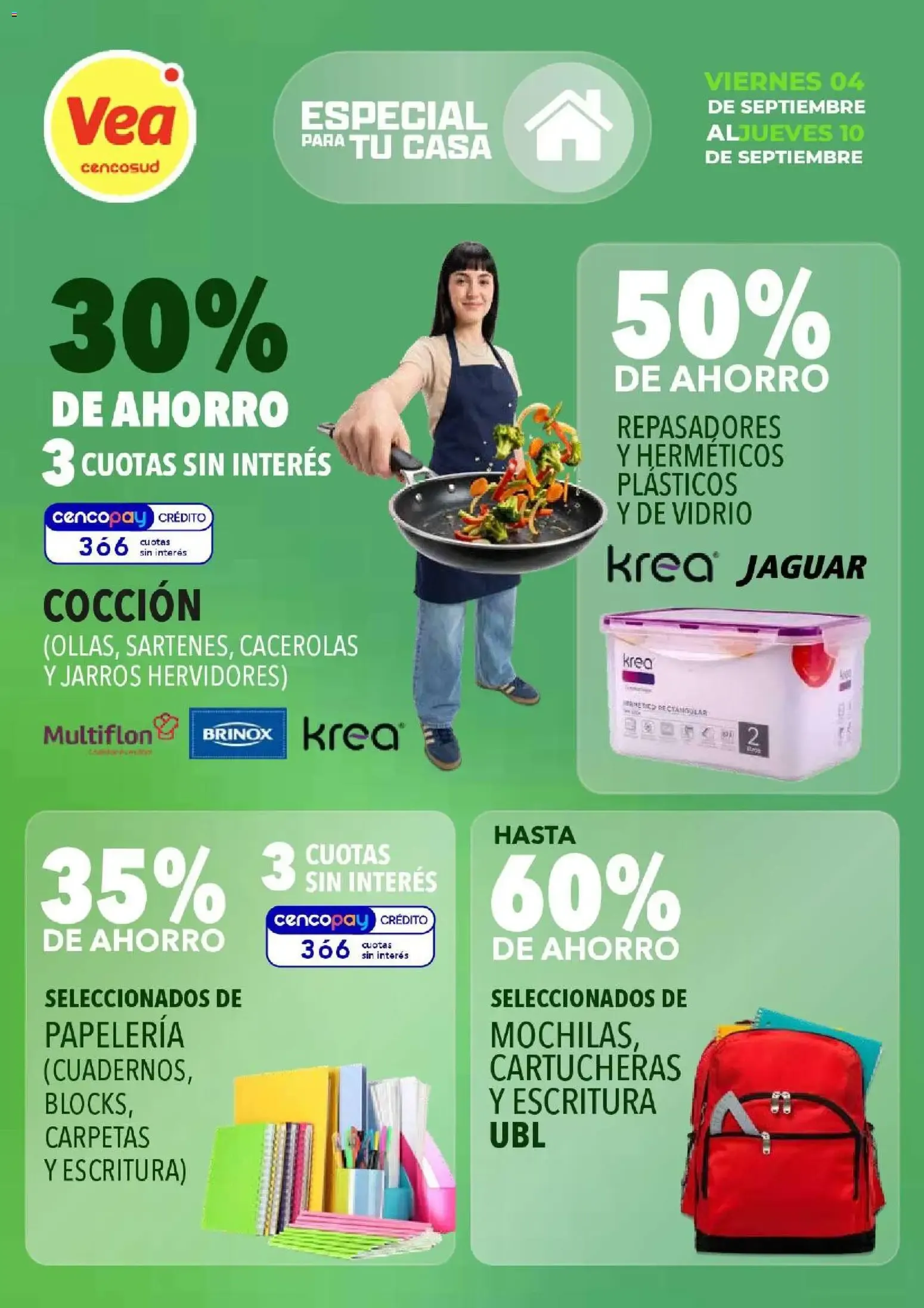 Ofertas de Vea - Especial para tu casa del 04/09/2026 - 09/09/2026 4 de septiembre al 9 de septiembre 2026 - Página 4 del catálogo