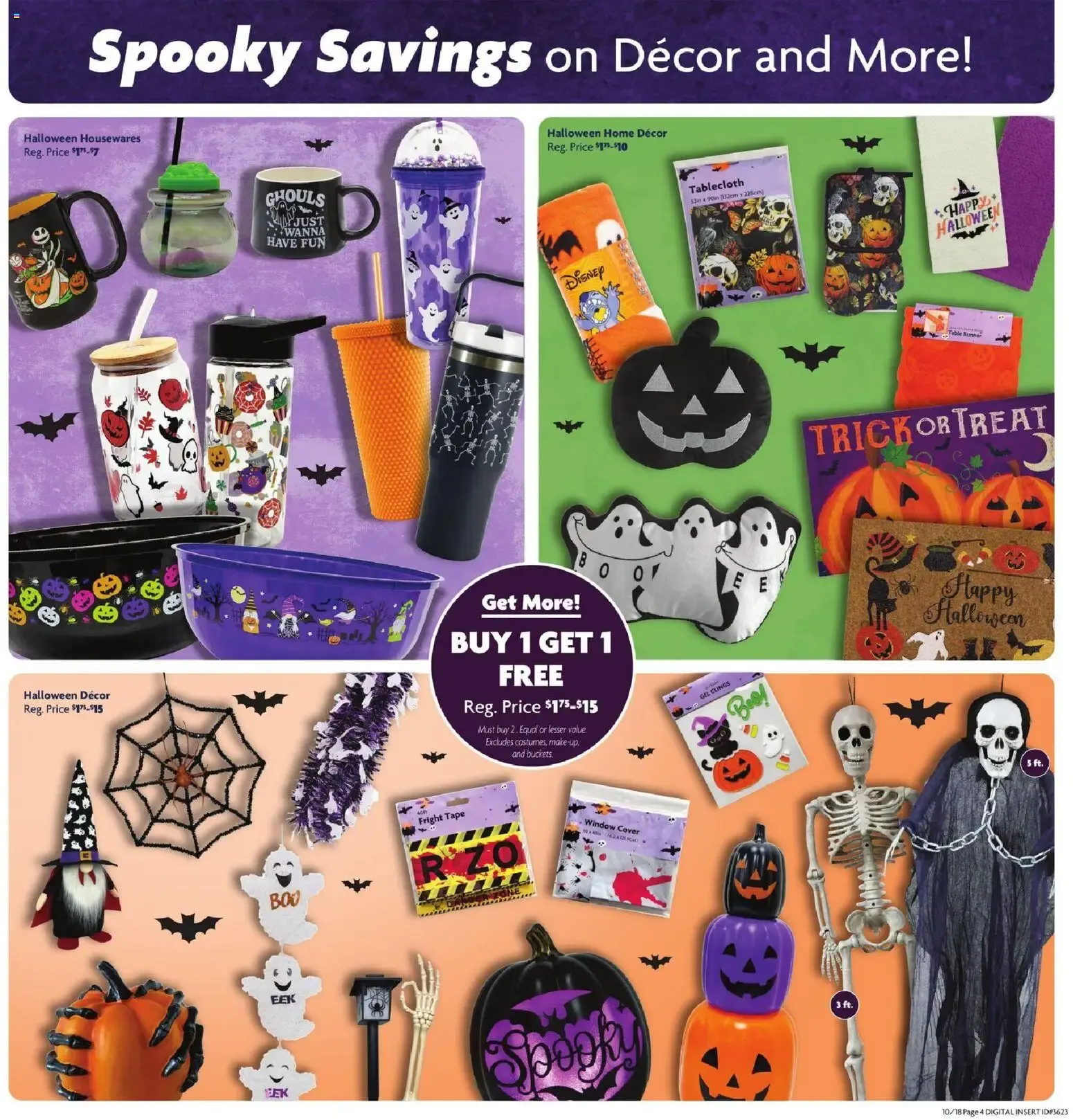 Weekly promotion Family Dollar Weekly Ad (10/18 - 10/24 2026) - Flyer spanning from October 18 to October 24 2026 - Page 6 for Catalogue 365