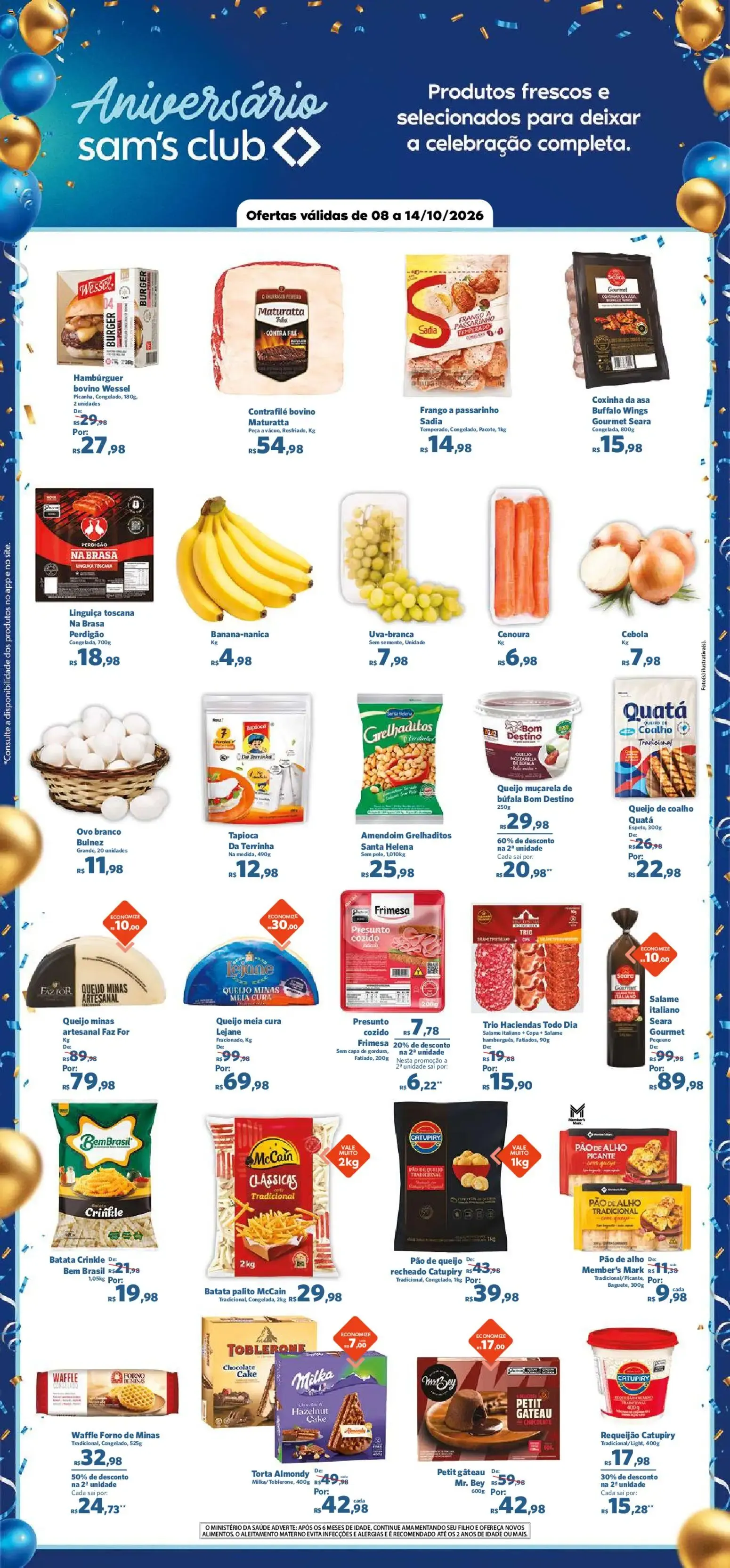 Encarte de Aniversário Sam's Club 8 de outubro até 14 de outubro 2026 - Pagina 3