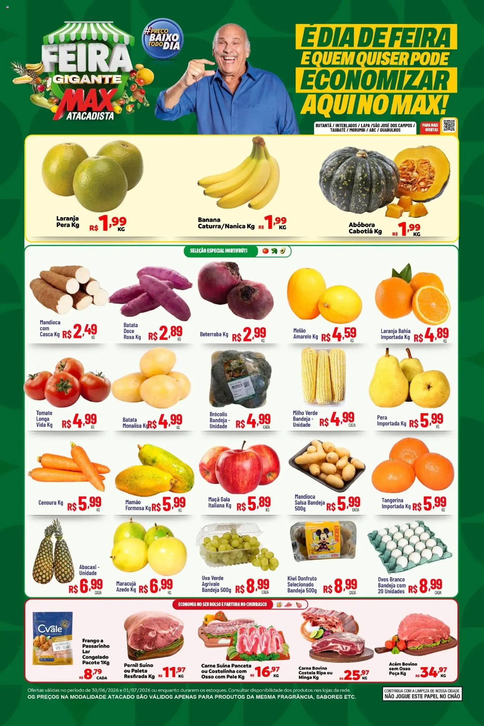 Max Atacadista ofertas Feira de 30/06/2026 | Promoções Online