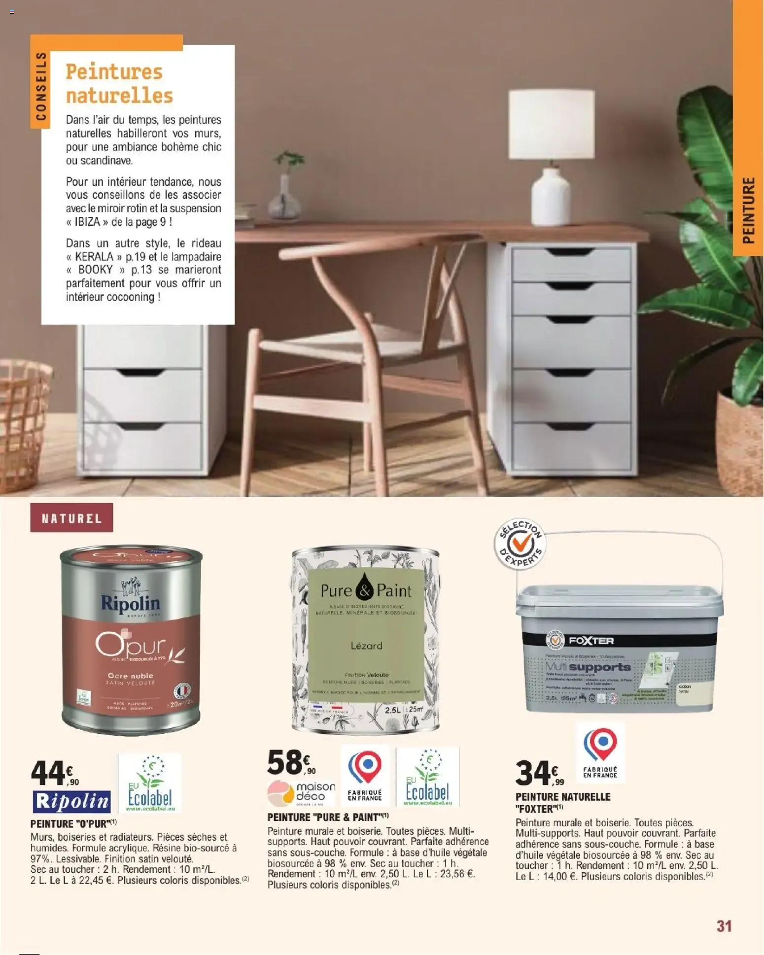 Brico E.Leclerc Guide 2026 Décoration & Luminaire du 20 janvier au 21 février 2026 - Catalogue page 31