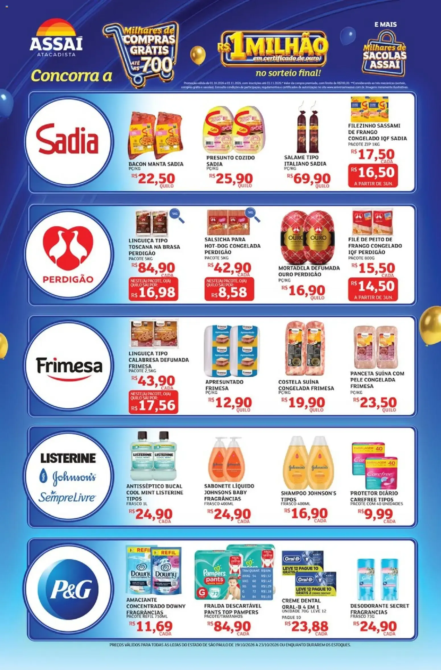 Encarte de Assaí Atacadista ofertas - SP de 19/10/2026 | Promoções Online 19 de outubro até 23 de outubro 2026 - Pagina 2
