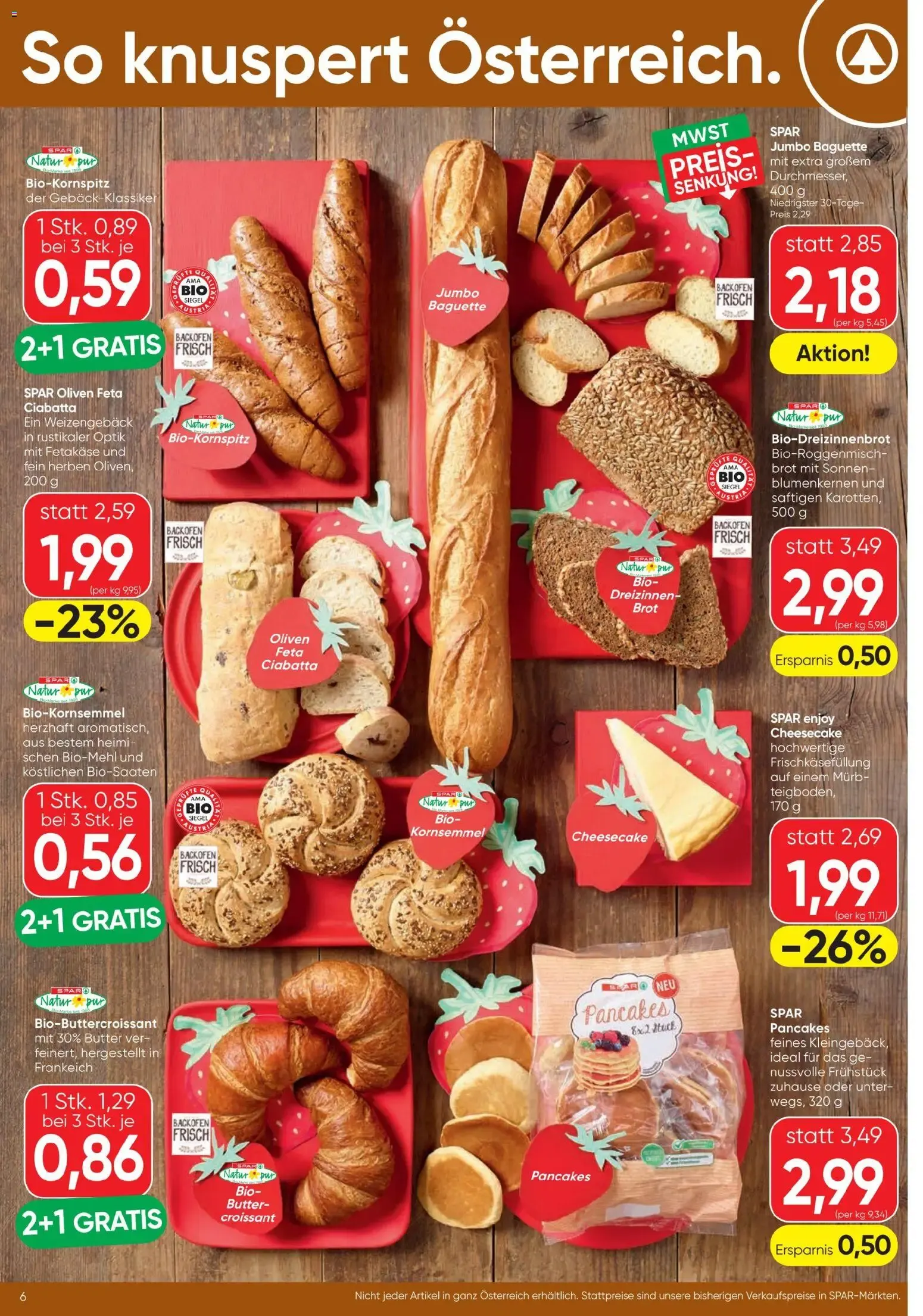Spar - Flugblatt (01.07.2026) - Angebote und Prospekt von 1. Juli bis 15. Juli 2026 - Flugblätt seite 6