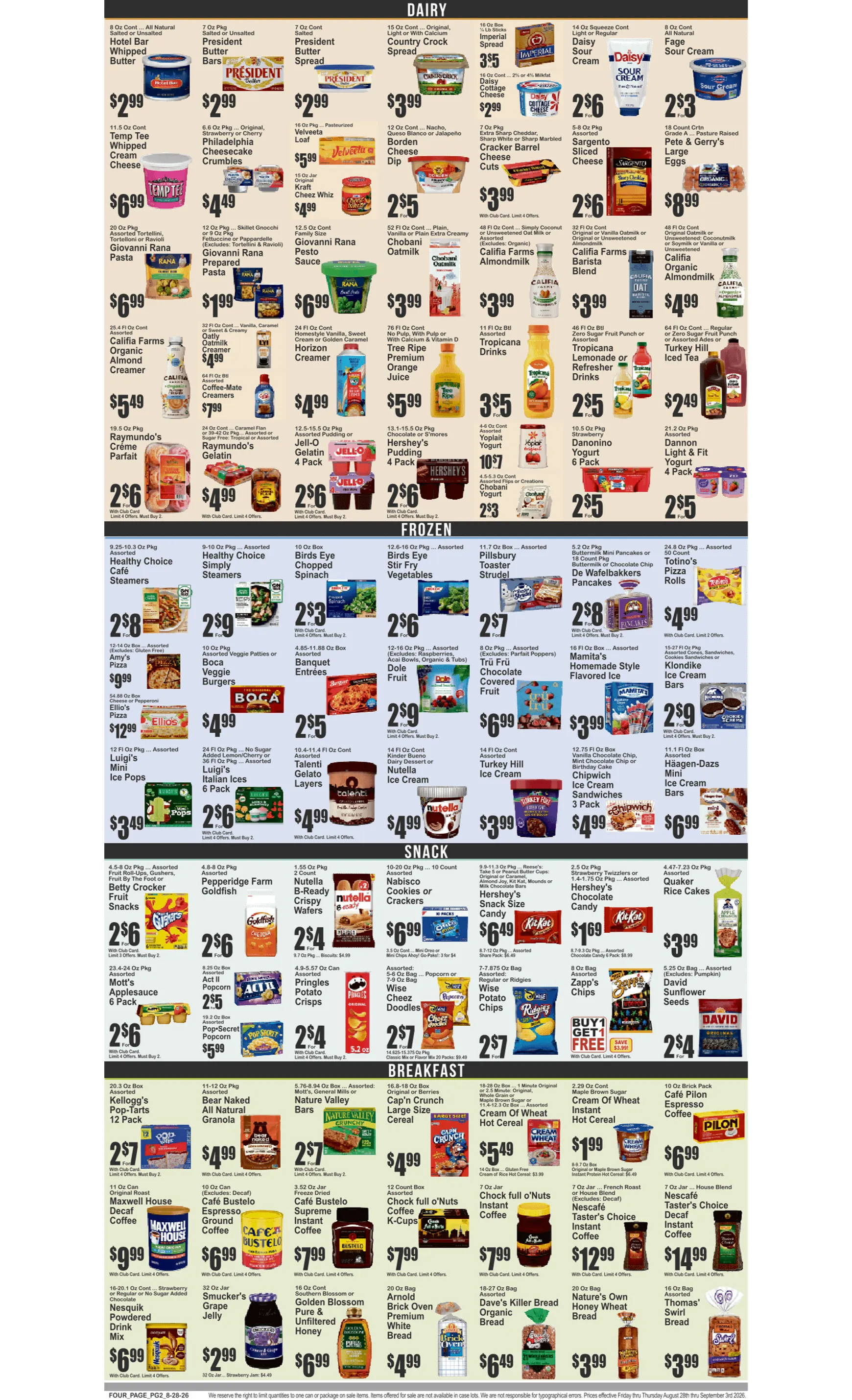 Weekly ad Current Key Food - Brooklyn Fare leaflet valid from Friday 08/28/2026 to Thursday 09/03/2026 from August 28 to September 3 2026 - Page 3