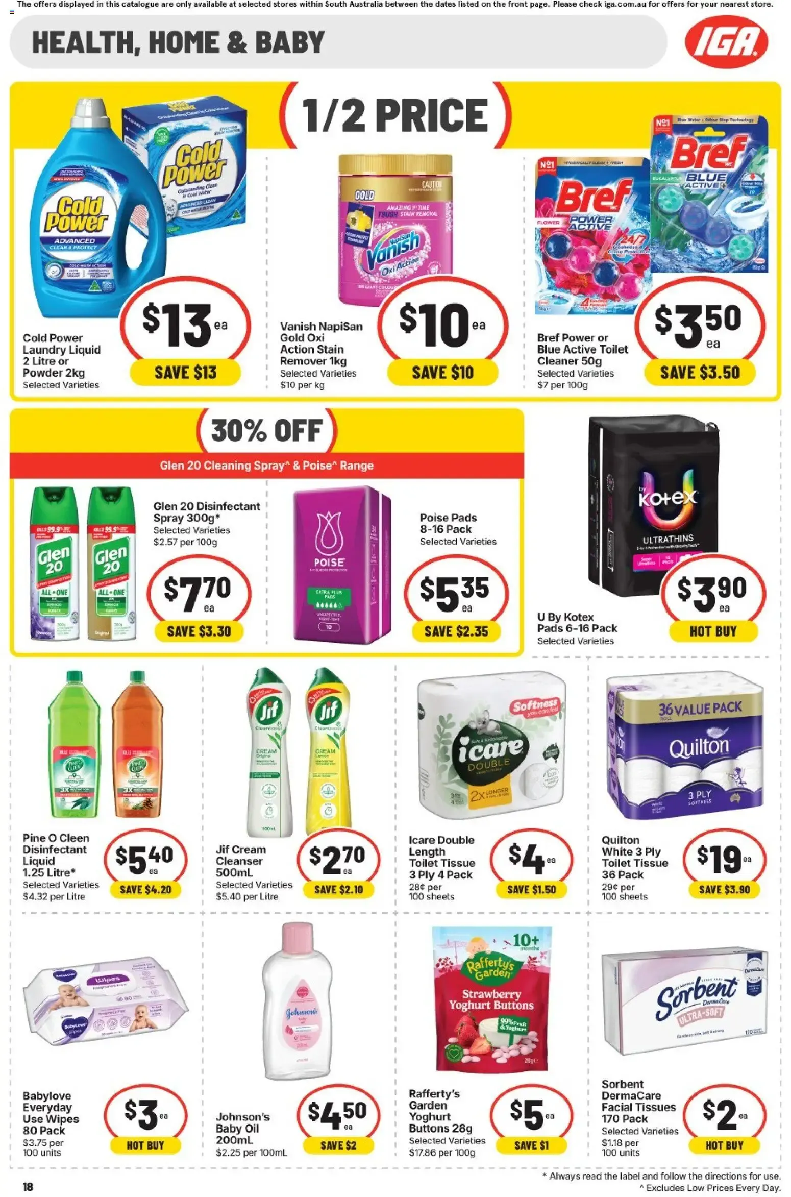 IGA FOOTY FINALS - Catalogue valid from 30 September to 6 October 2026 - page 14