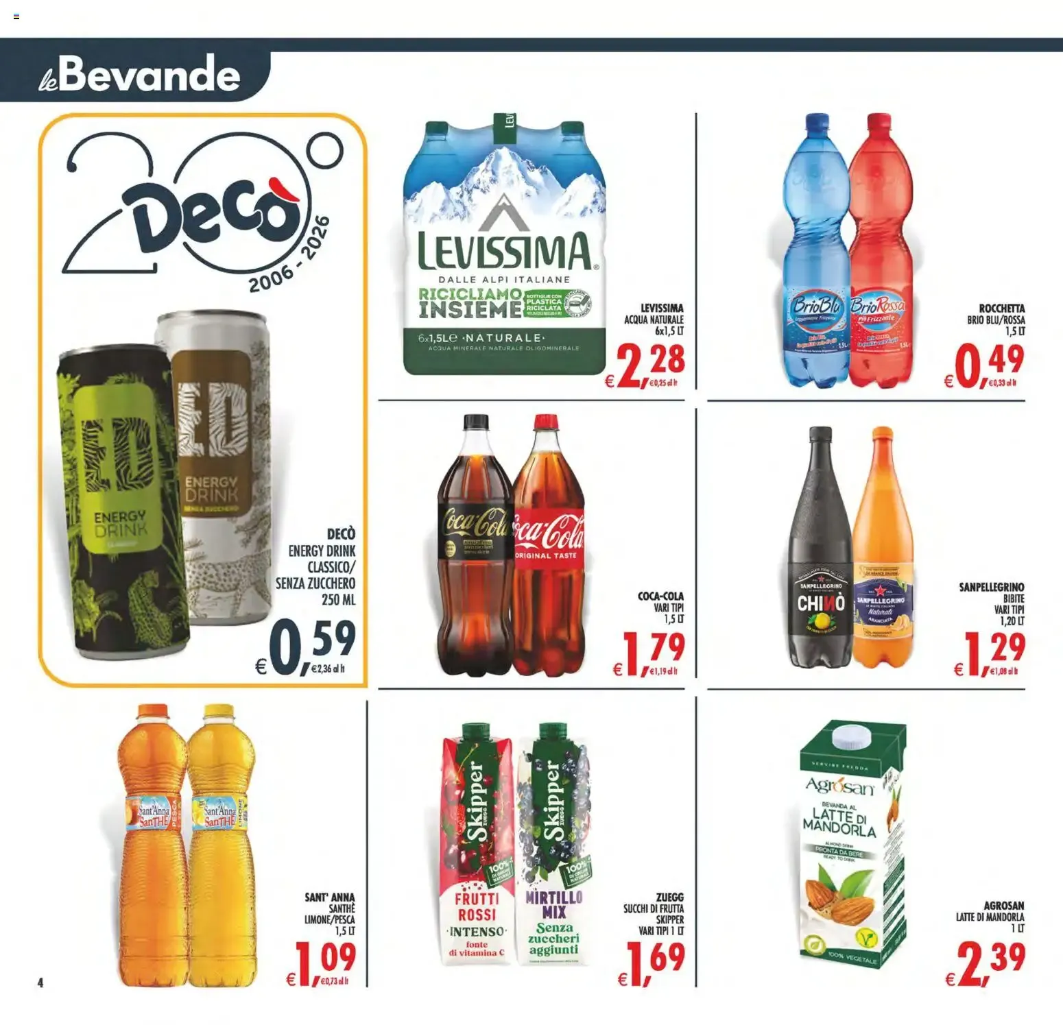 Nuovo Decò volantino Maxistore, Supermercati Lipari dal 31/07/2026 > offerte anteprima 🛍️ da 31 luglio a 10 agosto di 2026 - Pagina del volantino 4