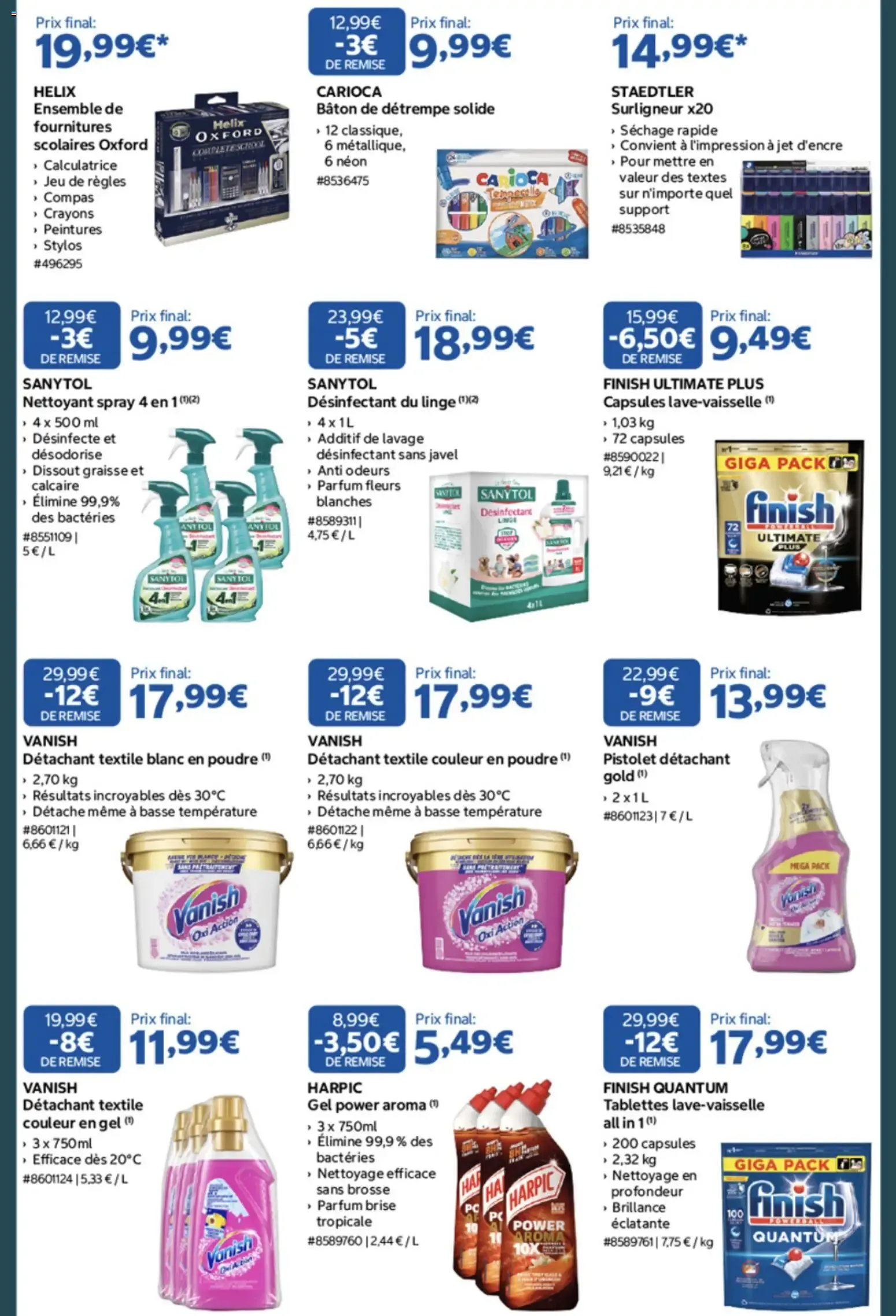 Offres valables du 17/08/2026 au 30/08/2026 - Sélection pour la rentrée du 17 août au 30 août 2026 - Catalogue page 3