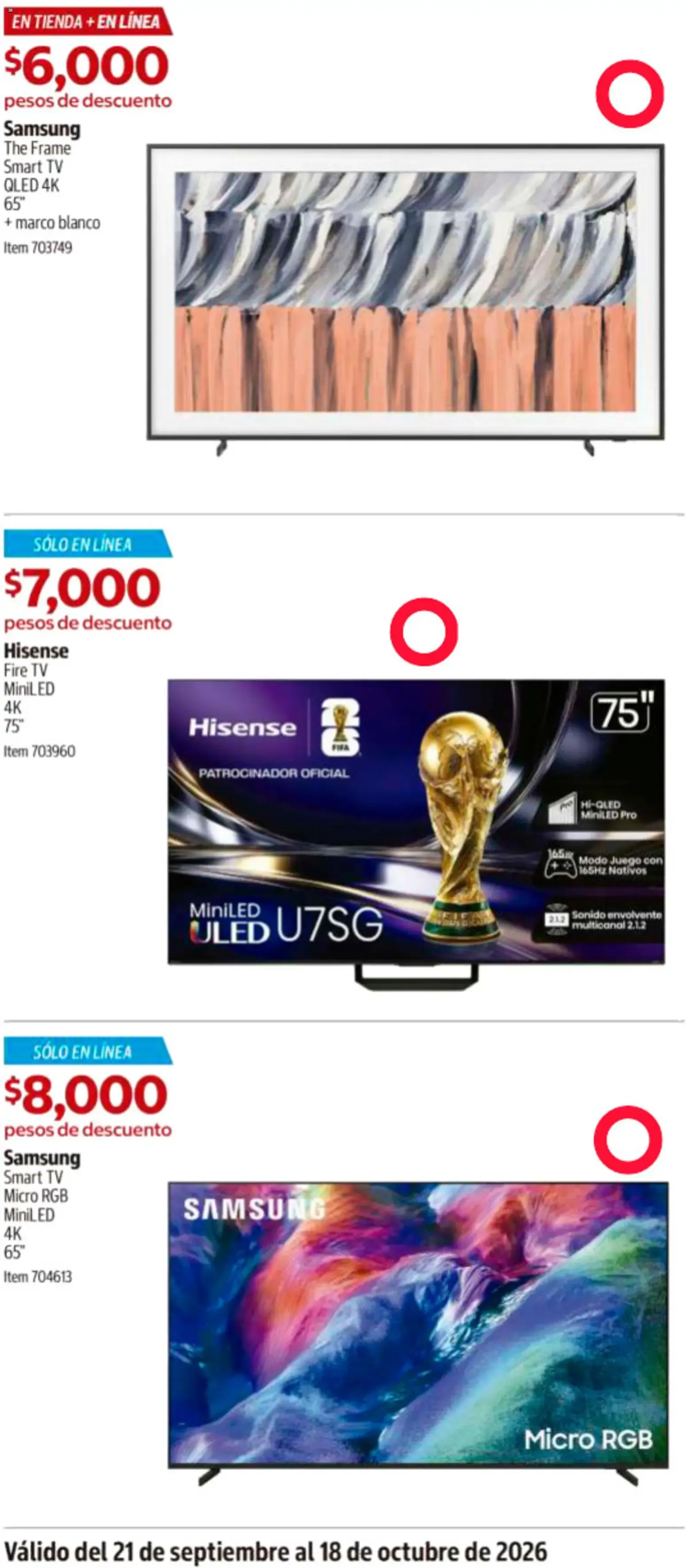Catálogo de Catálogo COSTCO de 21/09/2026 - ofertas y promociones 21 de septiembre al 18 de octubre 2026 - Pagina 4