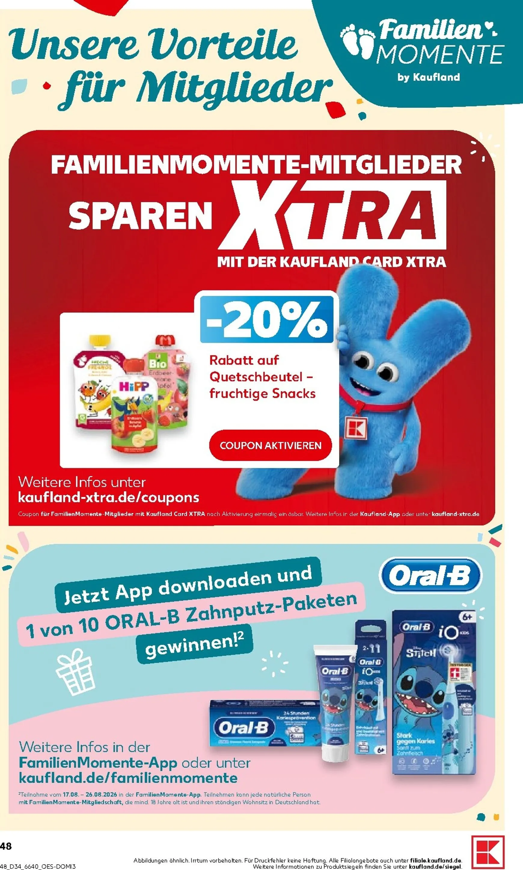 Kaufland Prospekt nächste Woche – von Donnerstag 20.08.2026 bis Mittwoch 26.08.2026 von 20. August bis 26. August 2026 - Prospekt seite 48