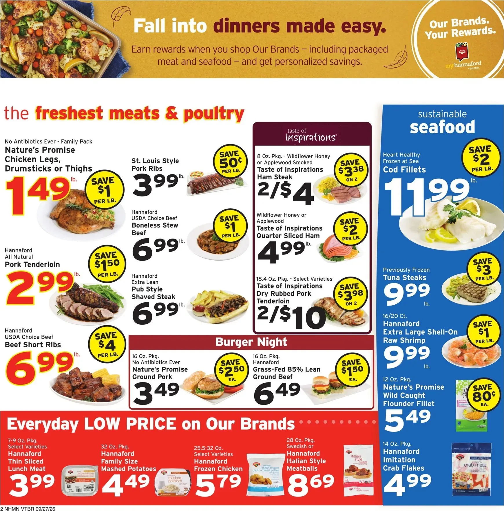 Weekly ad Fall into savings with Our Brands. from September 27 to October 3 2026 - Page 2
