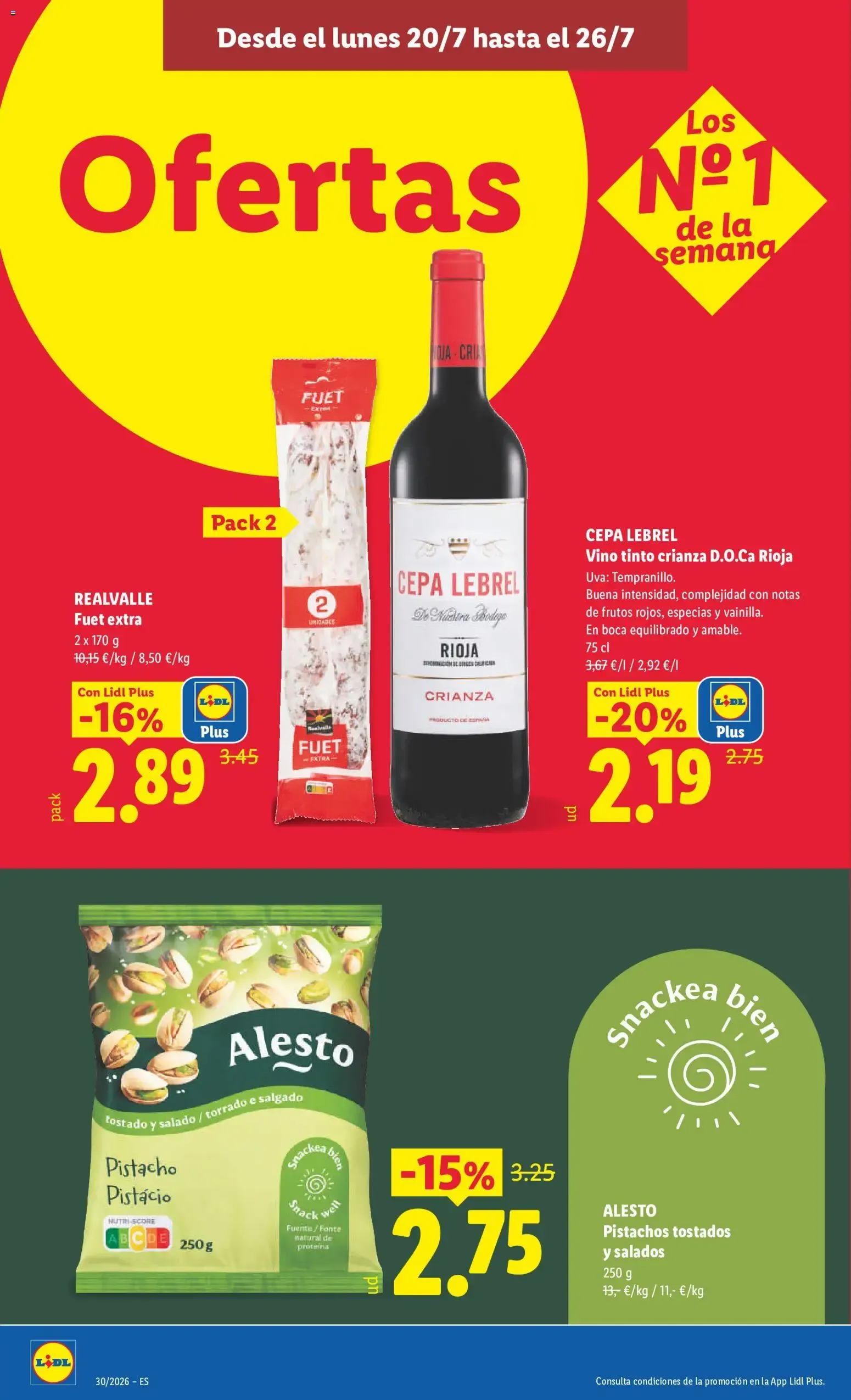 Catálogo de Lidl folleto del 20/07/2026 | Ofertas 20 de julio al 26 de julio 2026 - Página 16