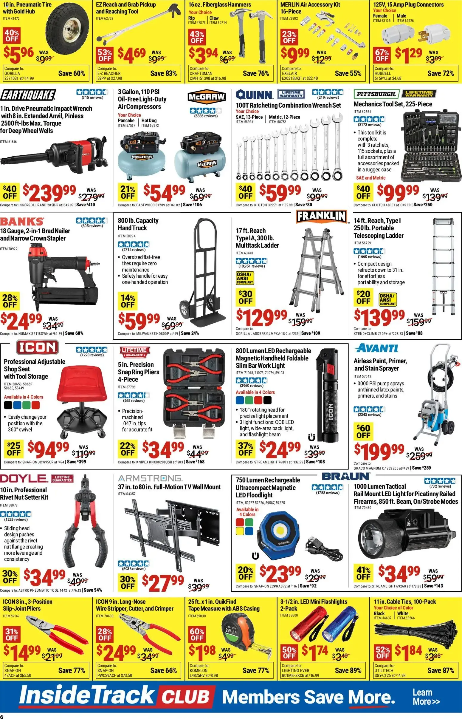 Weekly ad Harbor Freight Weekly Ad (10/05 - 10/11 2026) - Flyer from October 5 to October 11 2026 - Page 6