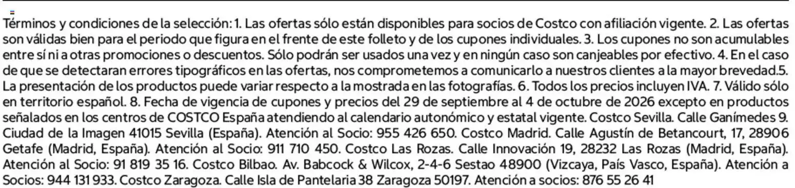 Catálogo de Shopper Costco Todo Novedades del 29/09/2026 | folleto 29 de septiembre al 4 de octubre 2026 - Página 11
