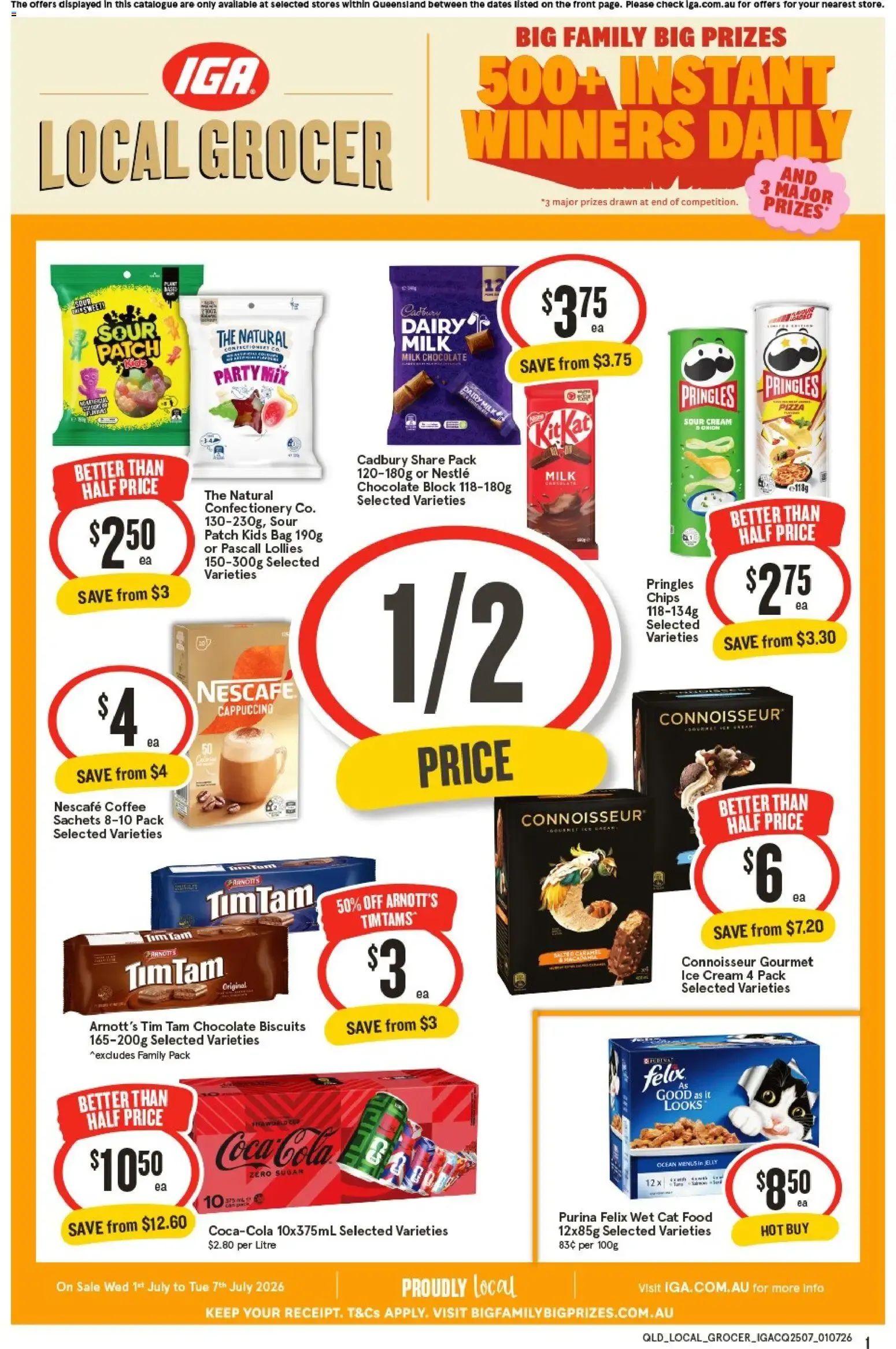IGA catalogue valid from 01/07/2026 > Online Australia - Catalogue valid from 1 July to 7 July 2026 - page 1