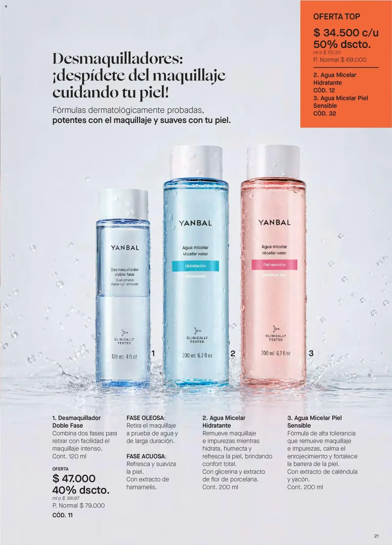 Catalogo de Yanbal - Colombia C11/2026: Sin arrugas, sin agujas Nuevo Genactive Sérum Filler Antiarrugas 10 de octubre al 6 de noviembre 2026 - Pag 21