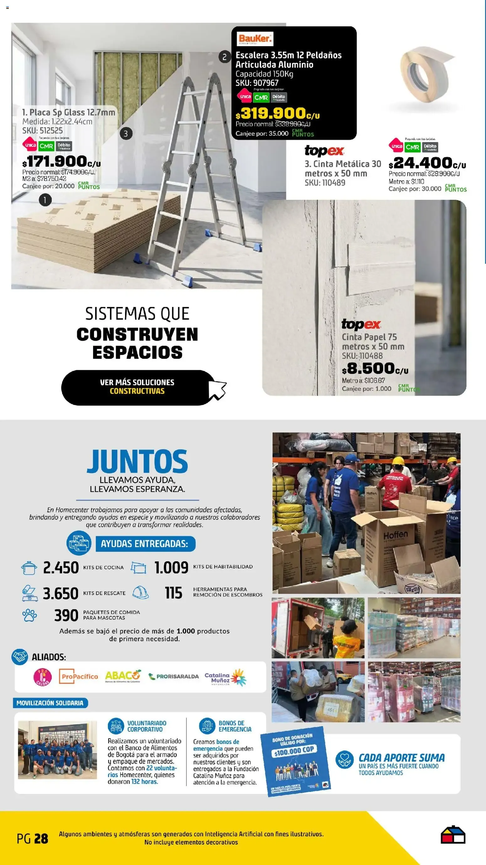 Catalogo de Homecenter catálogo La transformación es imparable desde el 08/09/2026 > Revistas Octubre 8 de septiembre al 23 de octubre 2026 - Pag 28
