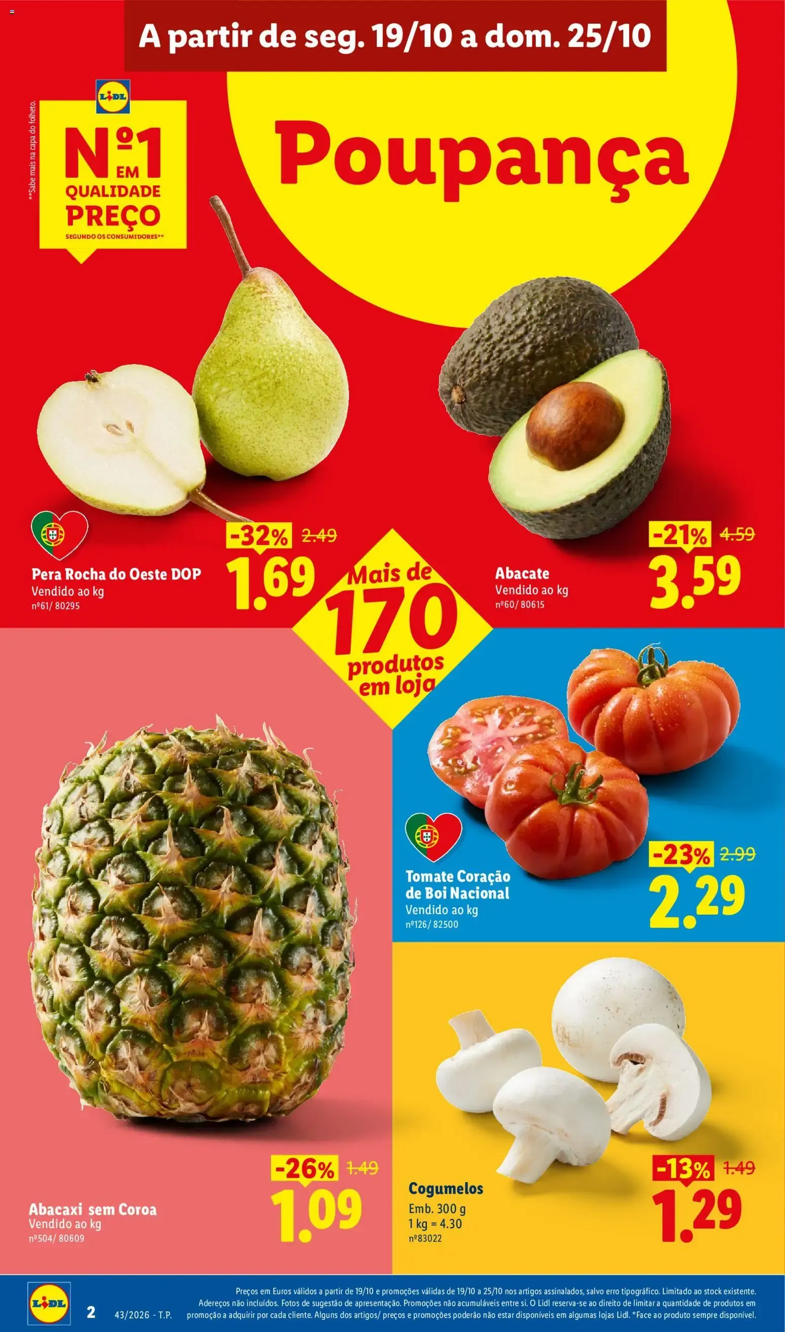 Folheto Lidl Folheto Poupança de 19 de outubro até 25 de outubro 2026 - Pagina 2