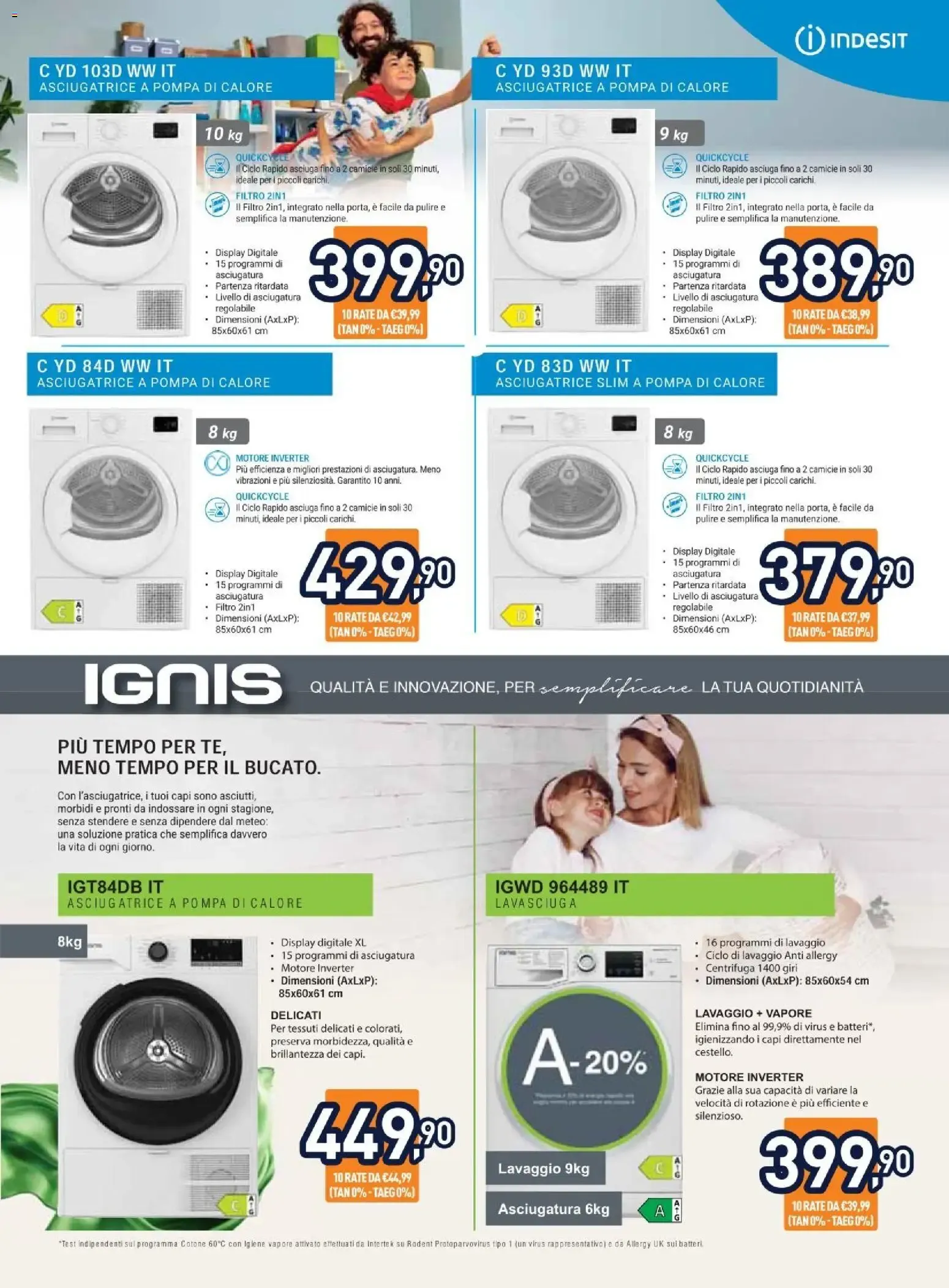 Nuovo Unieuro volantino Asciugatura dal 16/10/2026 > offerte anteprima 🛍️ da 16 ottobre a 1 novembre di 2026 - Pagina del volantino 9