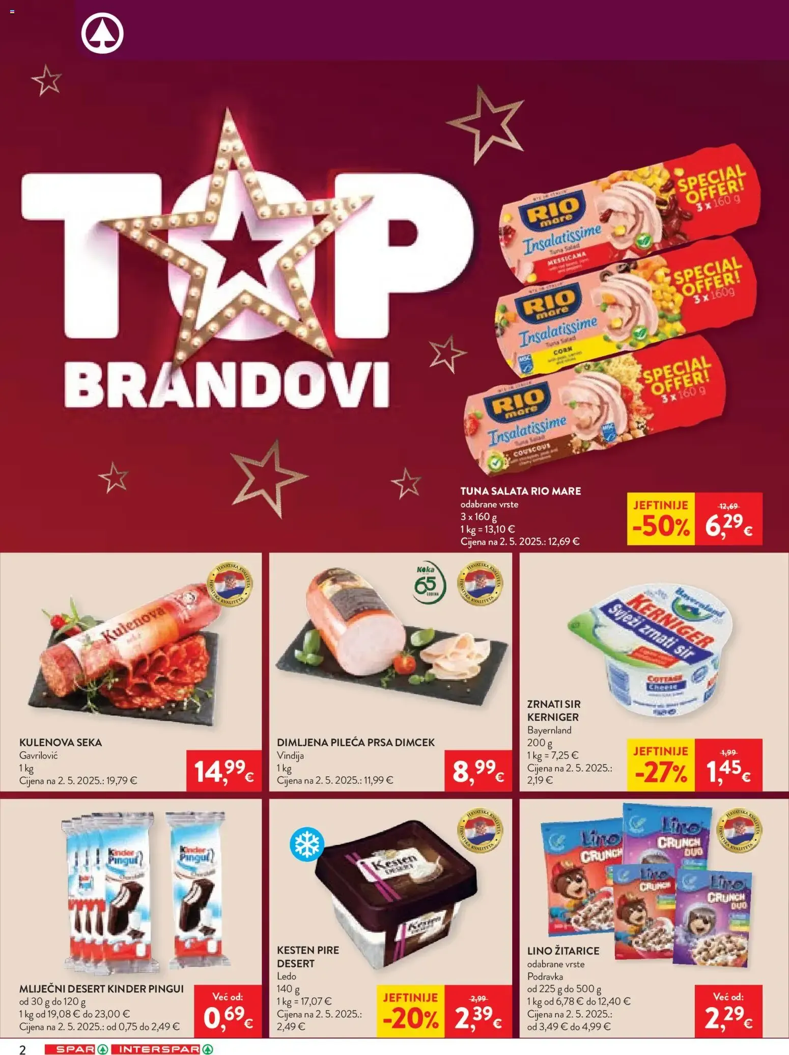 Katalog Spar Katalog novi od 21.10.2026 na listanje > letak digitalni od 21. listopada do 27. listopada 2026. - Pregled Stranica 2