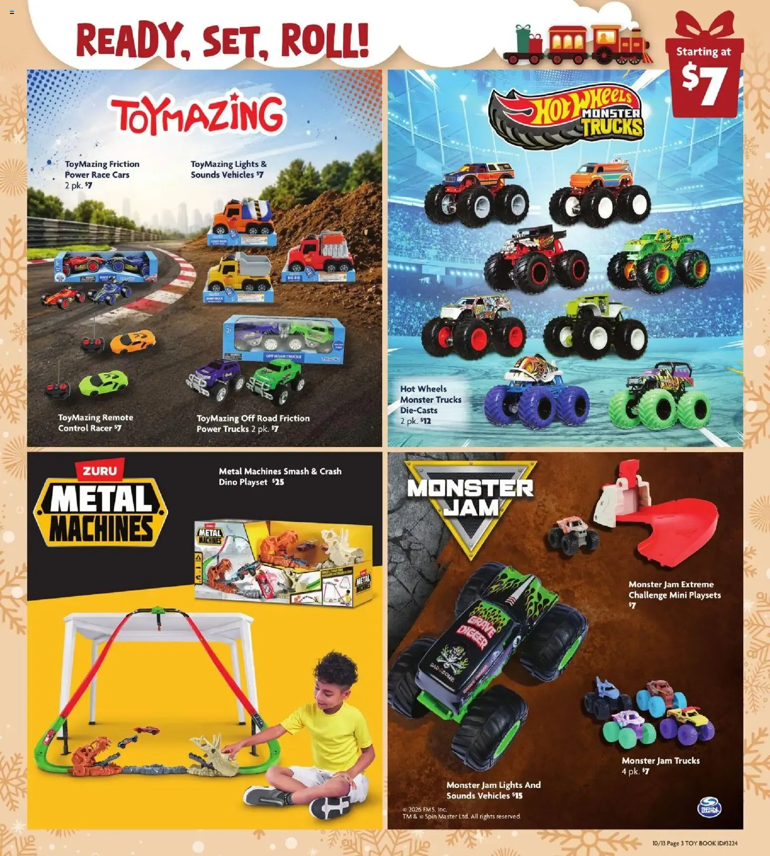 Weekly promotion Family Dollar Toy Book (10/13 - 12/25 2026) - Flyer spanning from October 13 to December 25 2026 - Page 3 for Catalogue 365