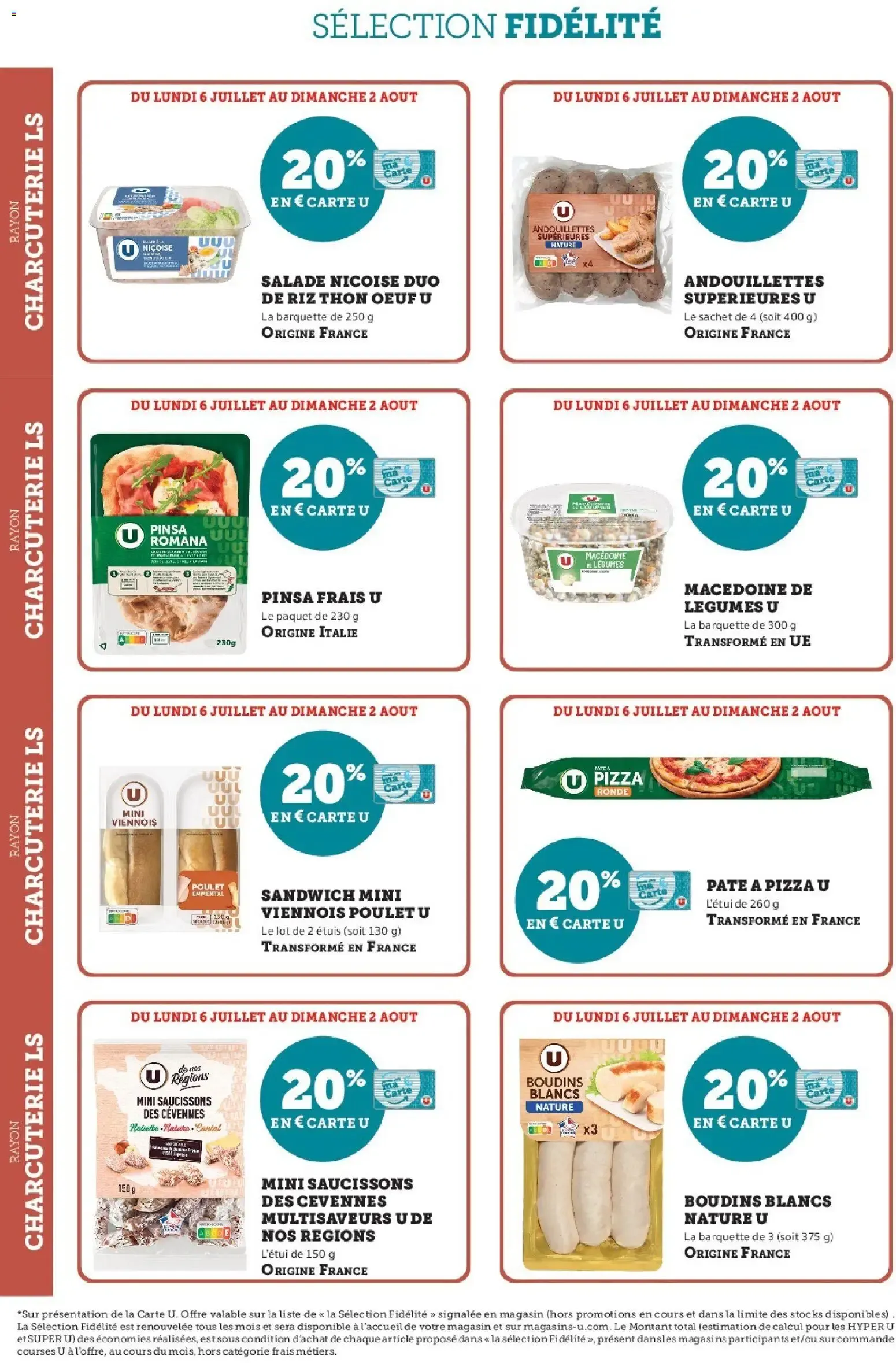 U Express - Ma sélection Carte U Juillet à partir du 06/07/2026 - promo en ligne du 6 juillet au 2 août 2026 - Catalogue page 2