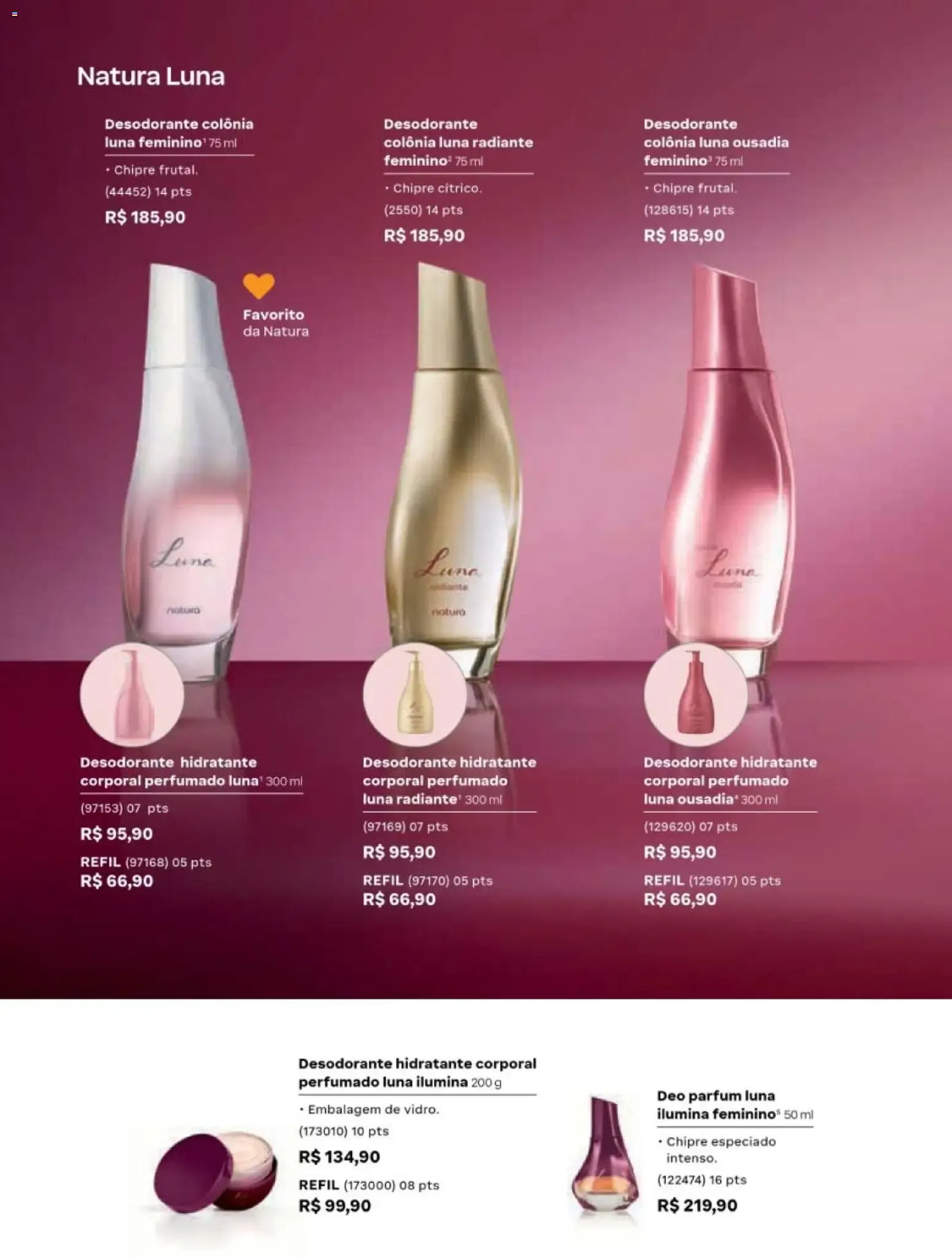 Encarte de Catálogo Catálogo Natura - Ciclo 12/2026 de 19/07 | Promoção atual 19 de julho até 9 de agosto 2026 - Pagina 16
