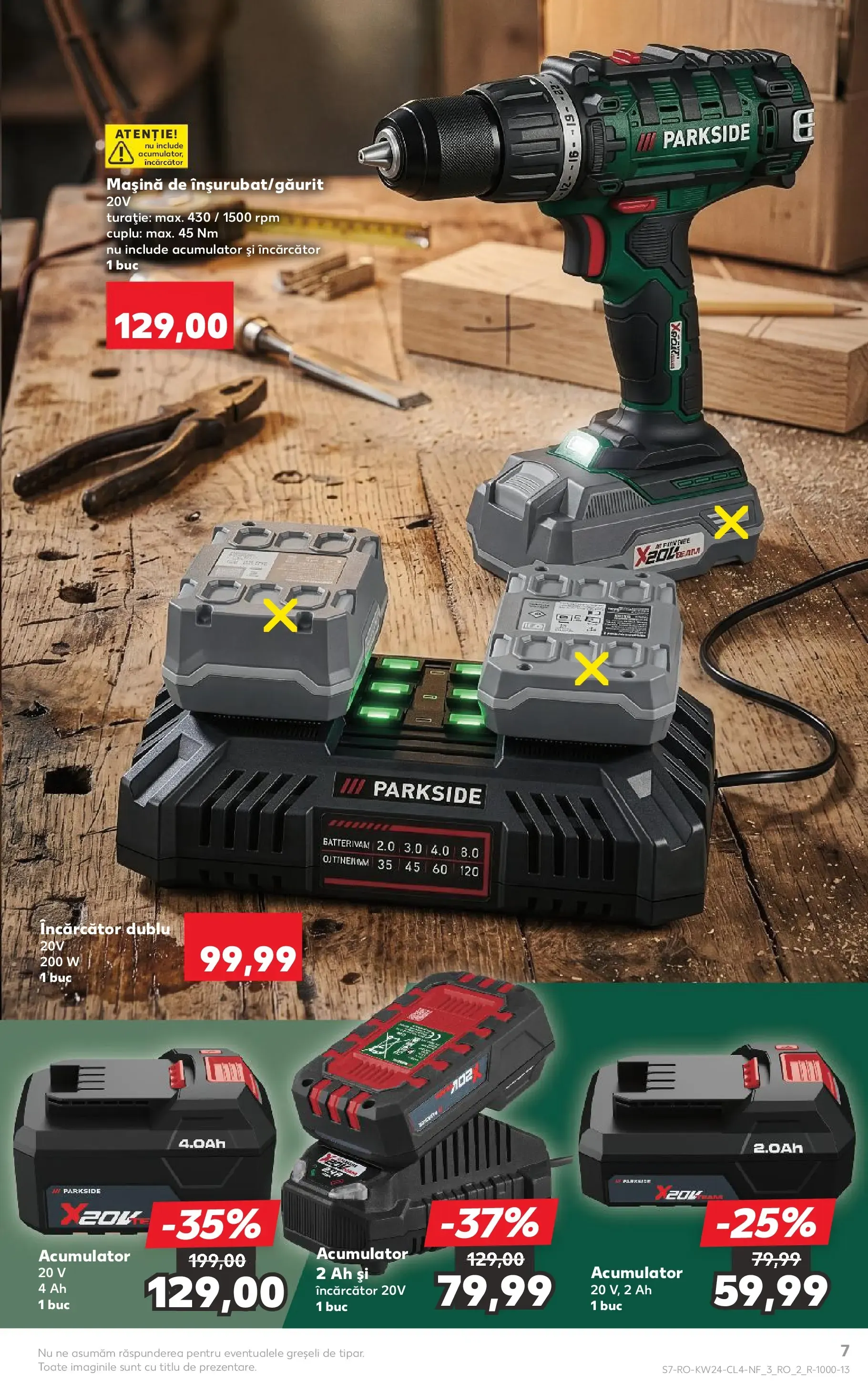 Catalog Kaufland Catálogo: Ofertas de herramientas Parkside de la 10 iunie până la 16 iunie 2026 - Revista Pagina 7