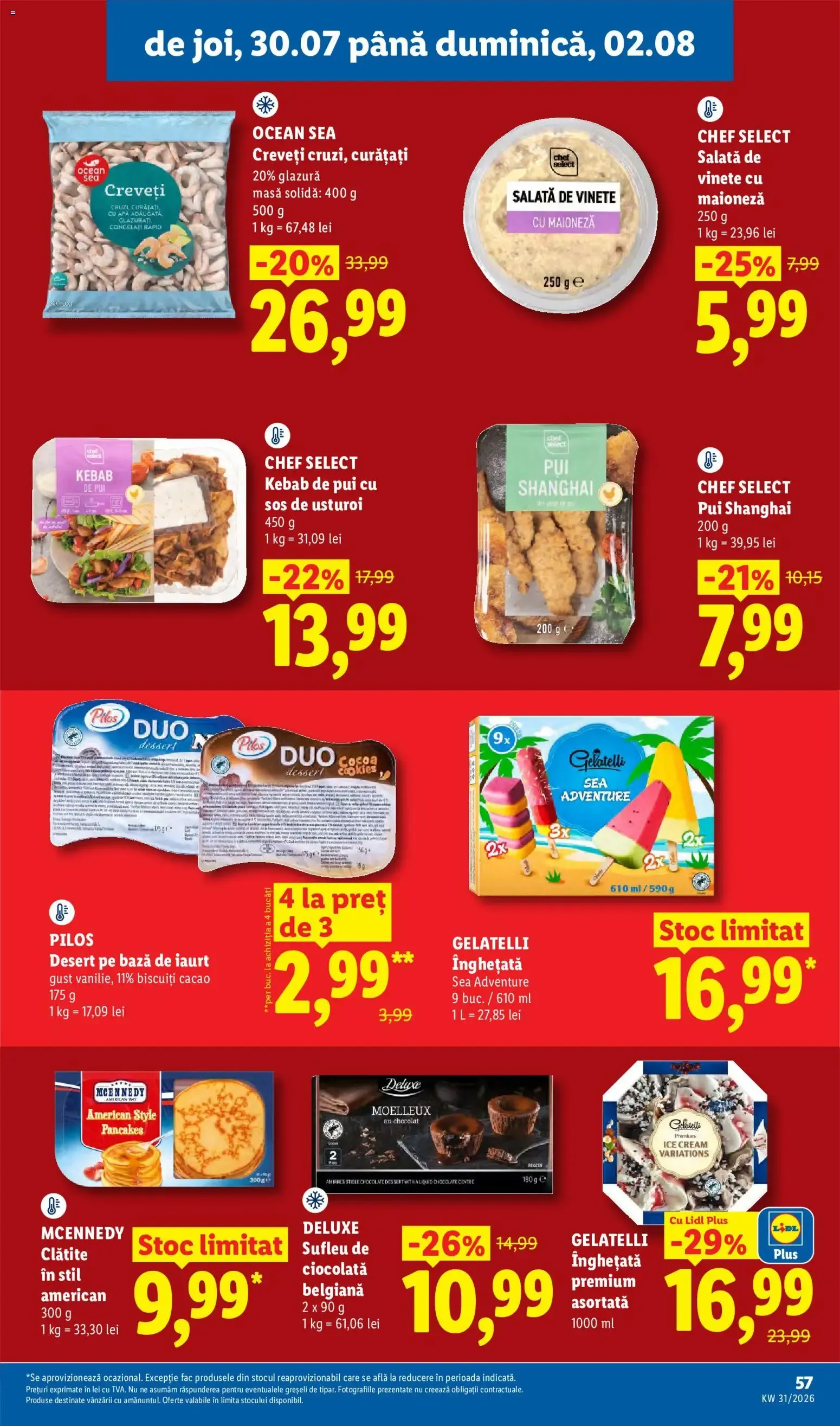 Catalog Catalog LIDL 27.07.2026 - Oferta și Revista online de la 27 iulie până la 2 august 2026 - Revista Pagina 57