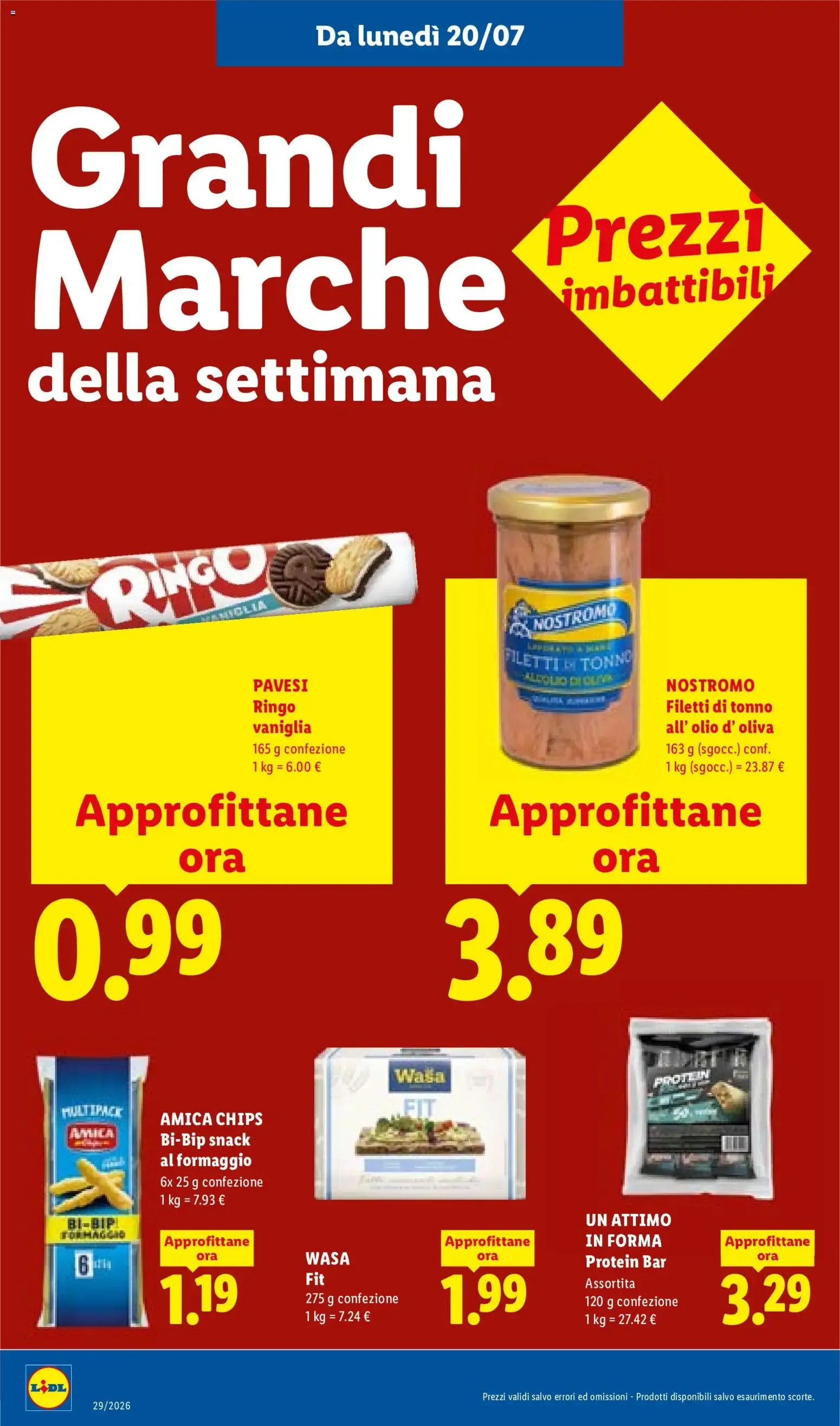 Lidl: L'estate del risparmio da 16 luglio a 22 luglio di 2026 - Pagina del volantino 51