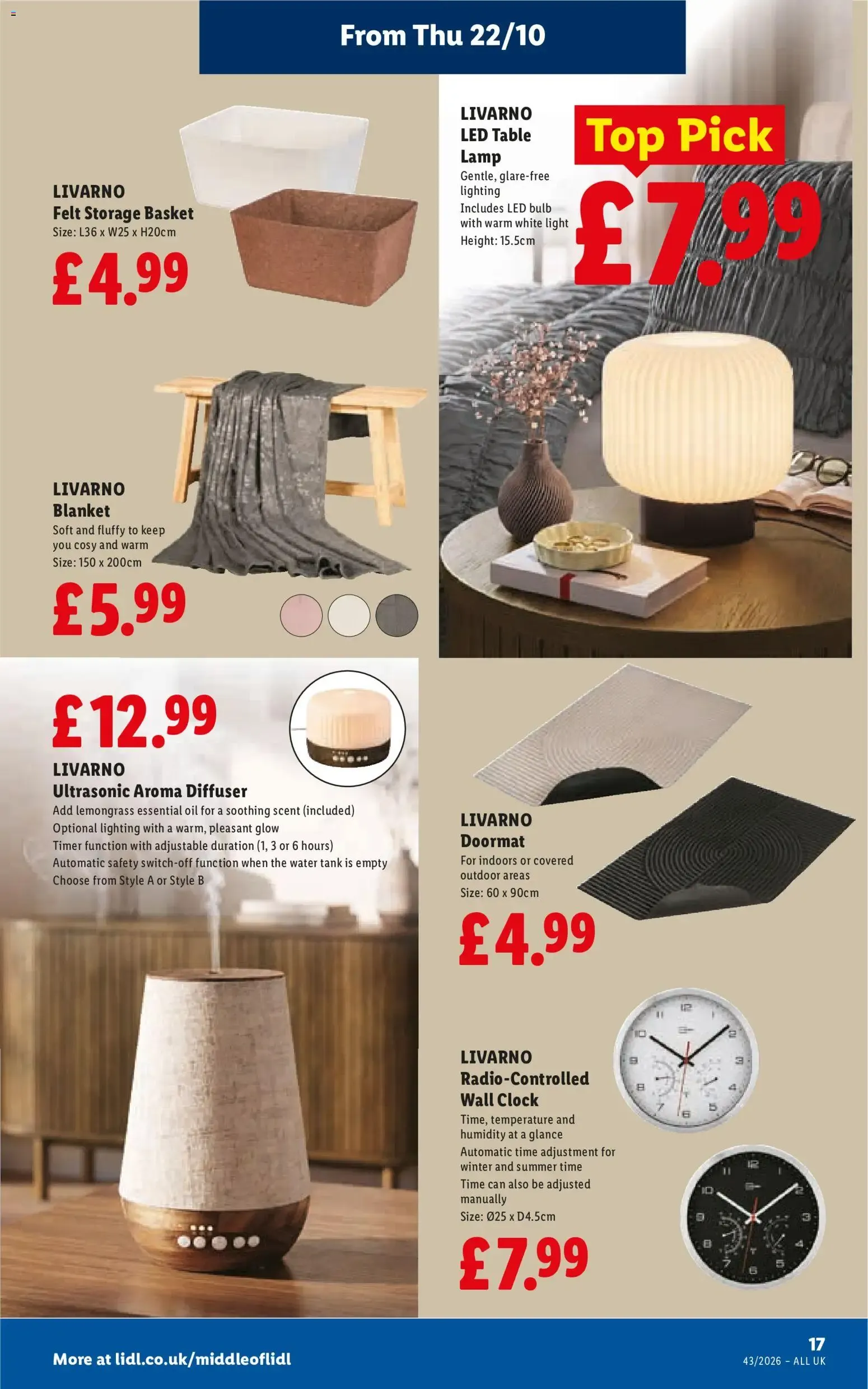 Weekly offers Lidl Wales (22/10/2026 - 28/10/2026) - Offers Online from 22 October to 28 October 2026 - Catalogue Page 21