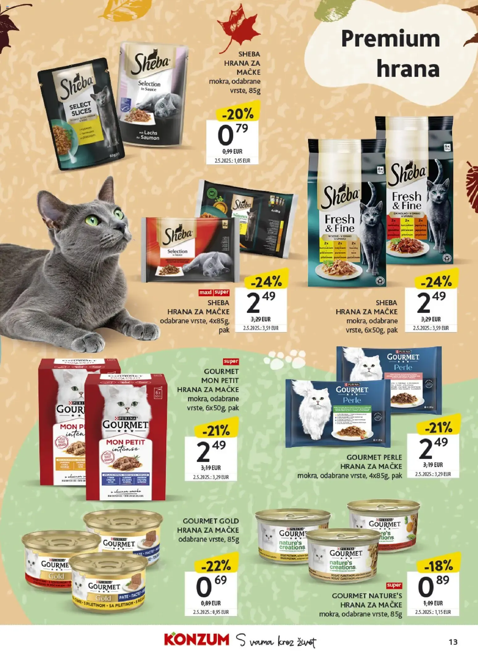 Katalog Konzum Jesenska čarolija od 5. listopada do 18. listopada 2026. - Pregled Stranica 13