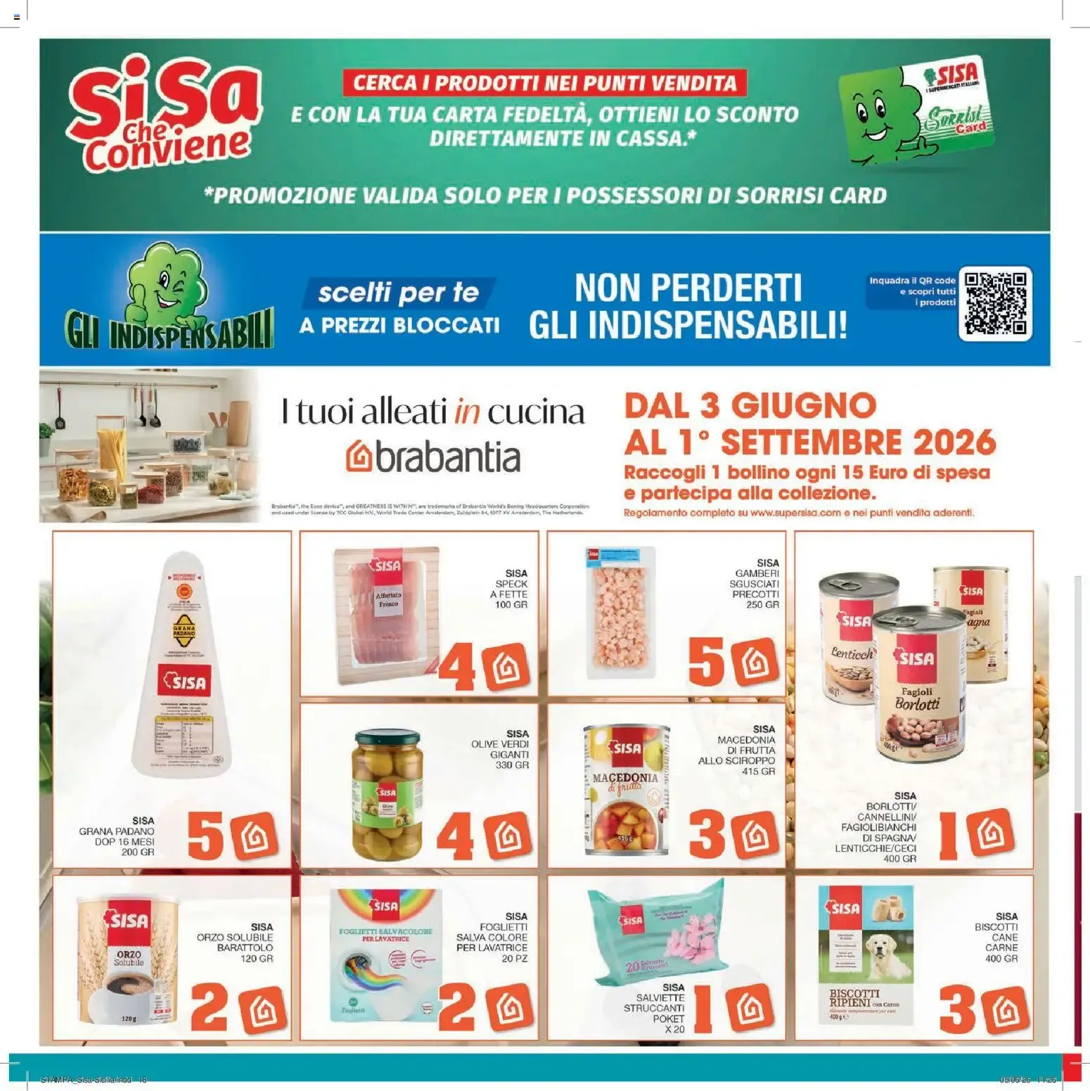 SISA - Offerte valide dal 18 Giugno all' 1 Luglio 2026 da 18 giugno a 1 luglio di 2026 - Pagina del volantino 18
