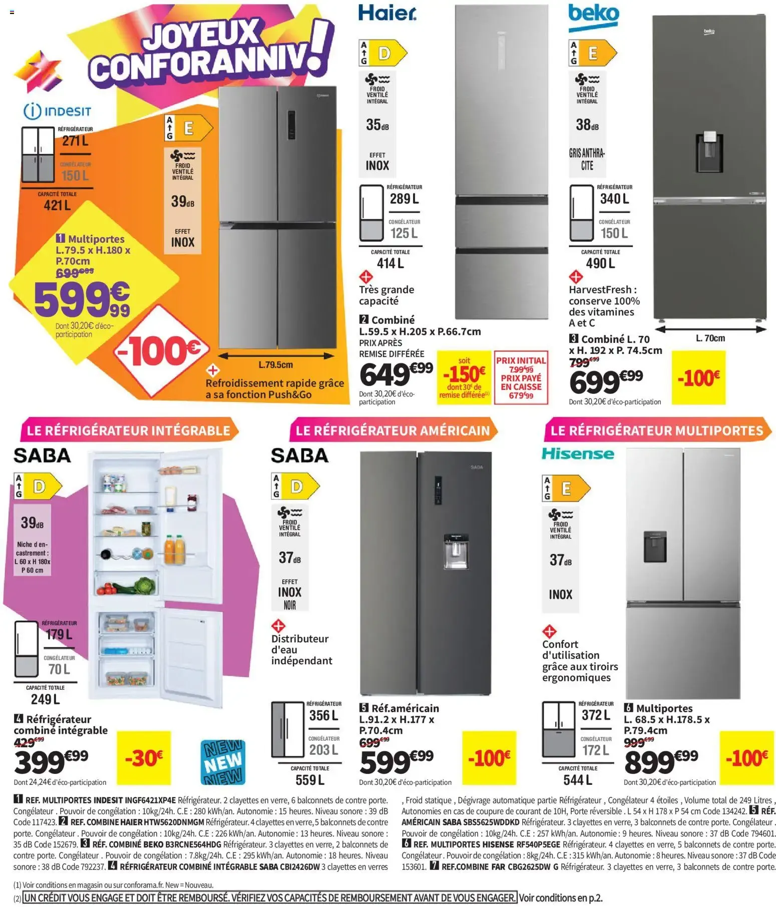 Conforama catalogue à partir du 25/08/2026 - promo en ligne du 25 août au 28 septembre 2026 - Catalogue page 34