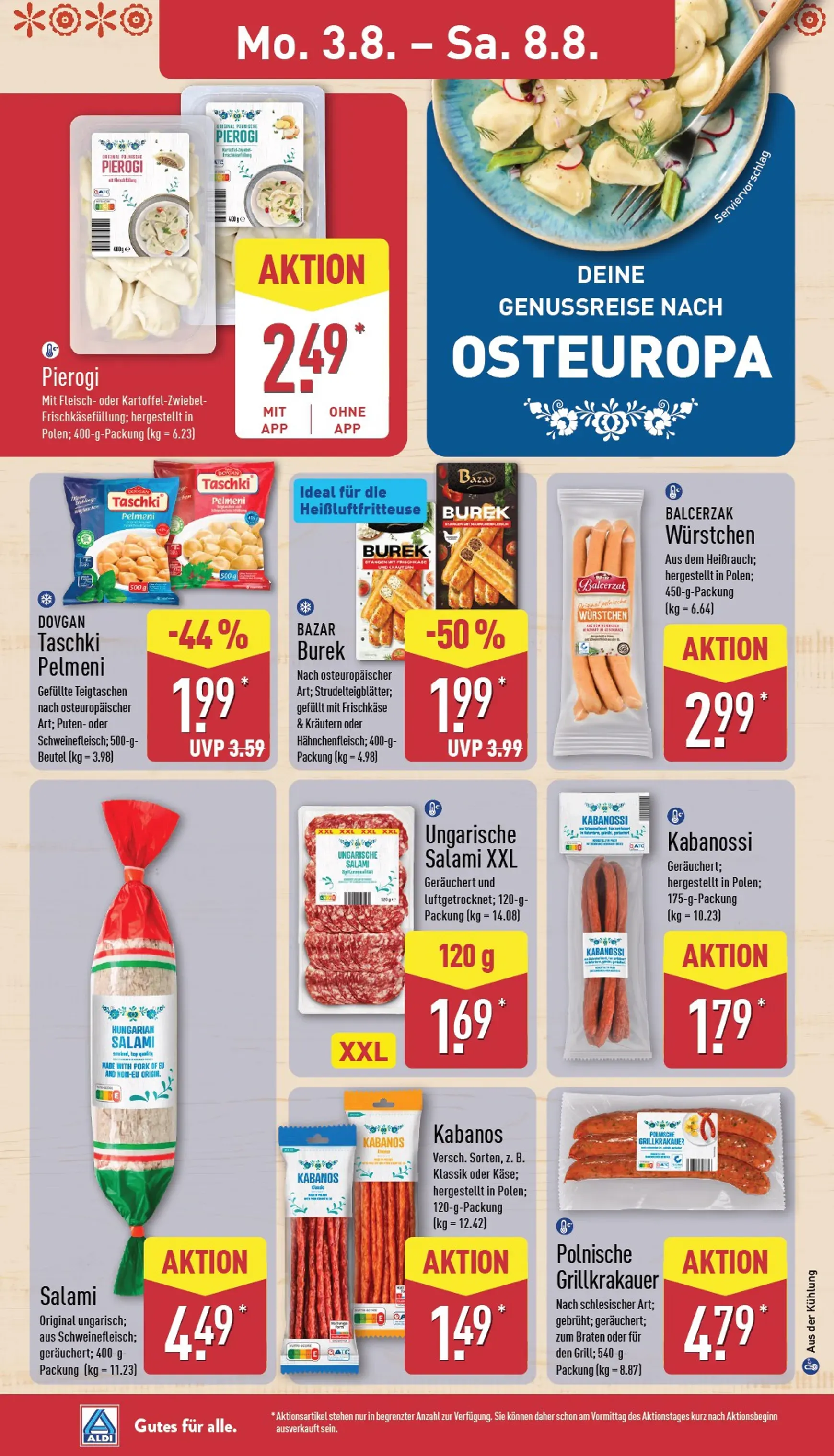 ALDI NORD Prospekt nächste Woche – von Montag 03.08.2026 bis Samstag 08.08.2026 von 3. August bis 8. August 2026 - Prospekt seite 10