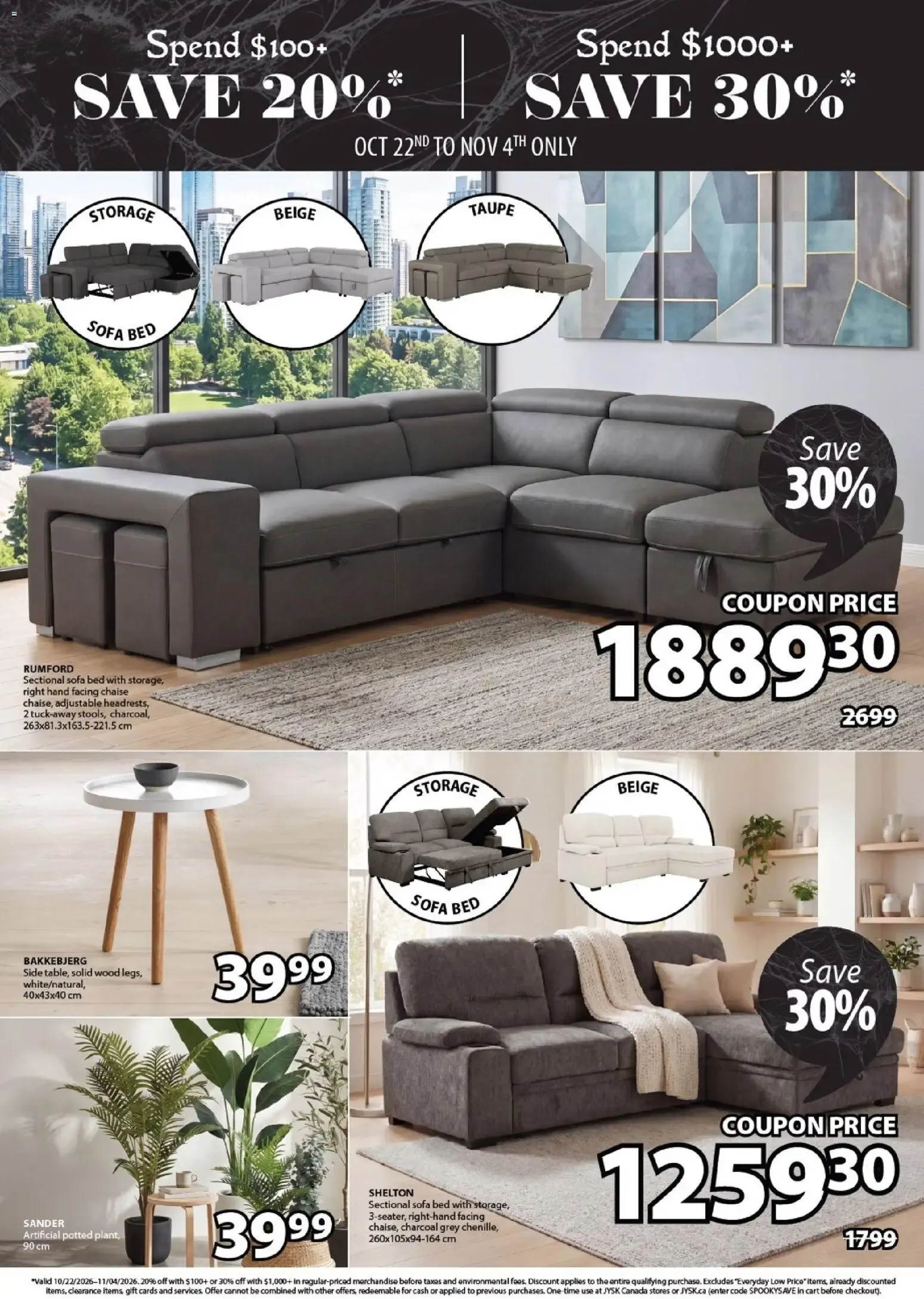 SPOOKY COUPON from October 22 to November 4 2026 - flyer page 4
